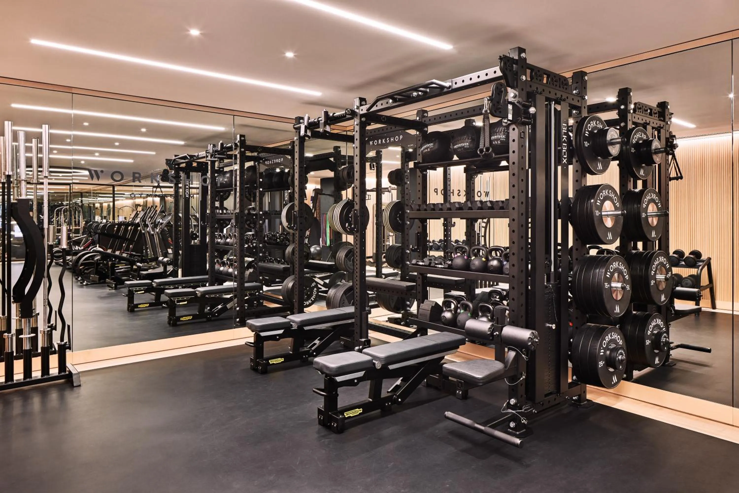 Fitness centre/facilities in Bvlgari Hotel Milano
