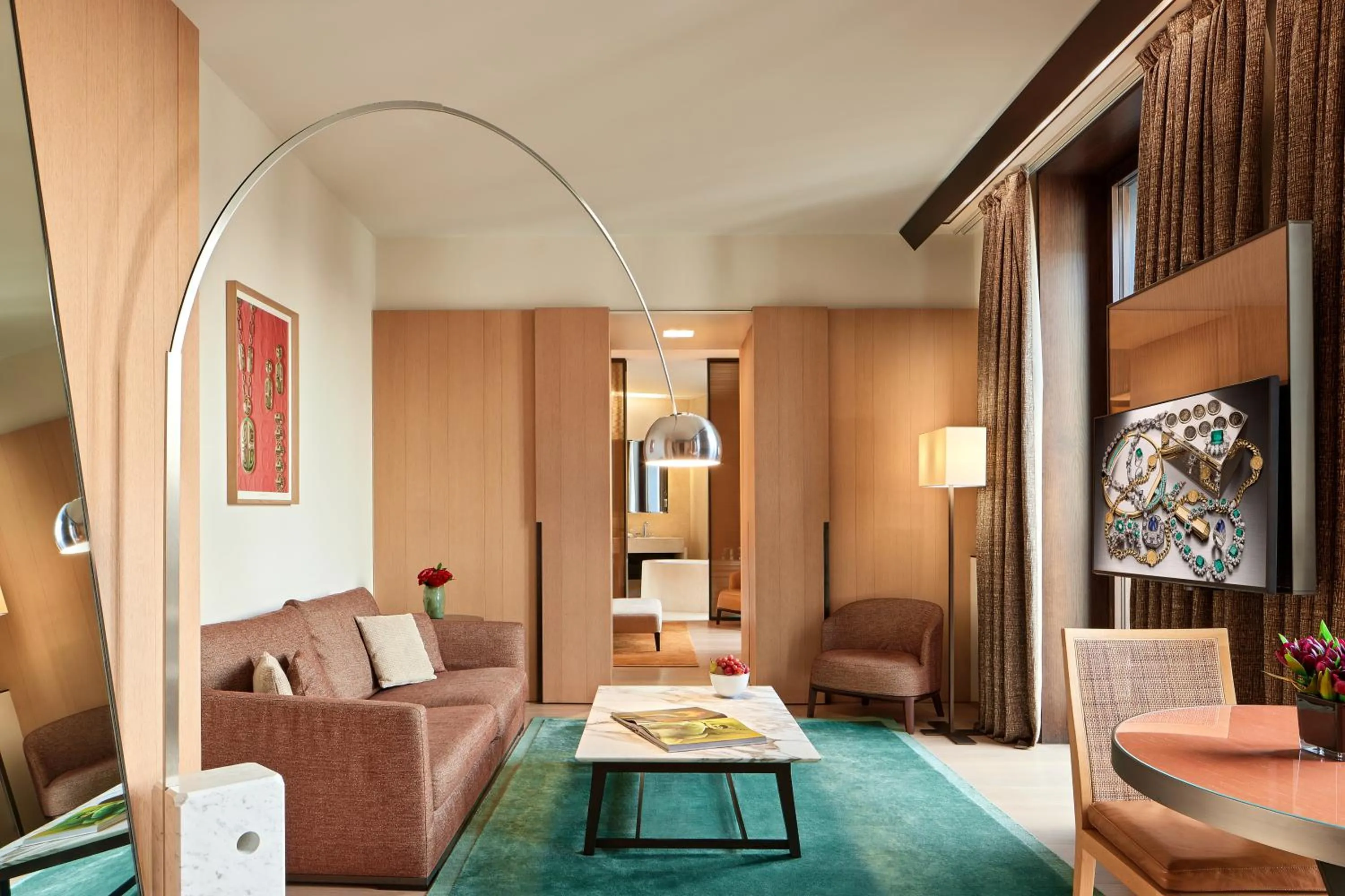 Bedroom in Bvlgari Hotel Milano