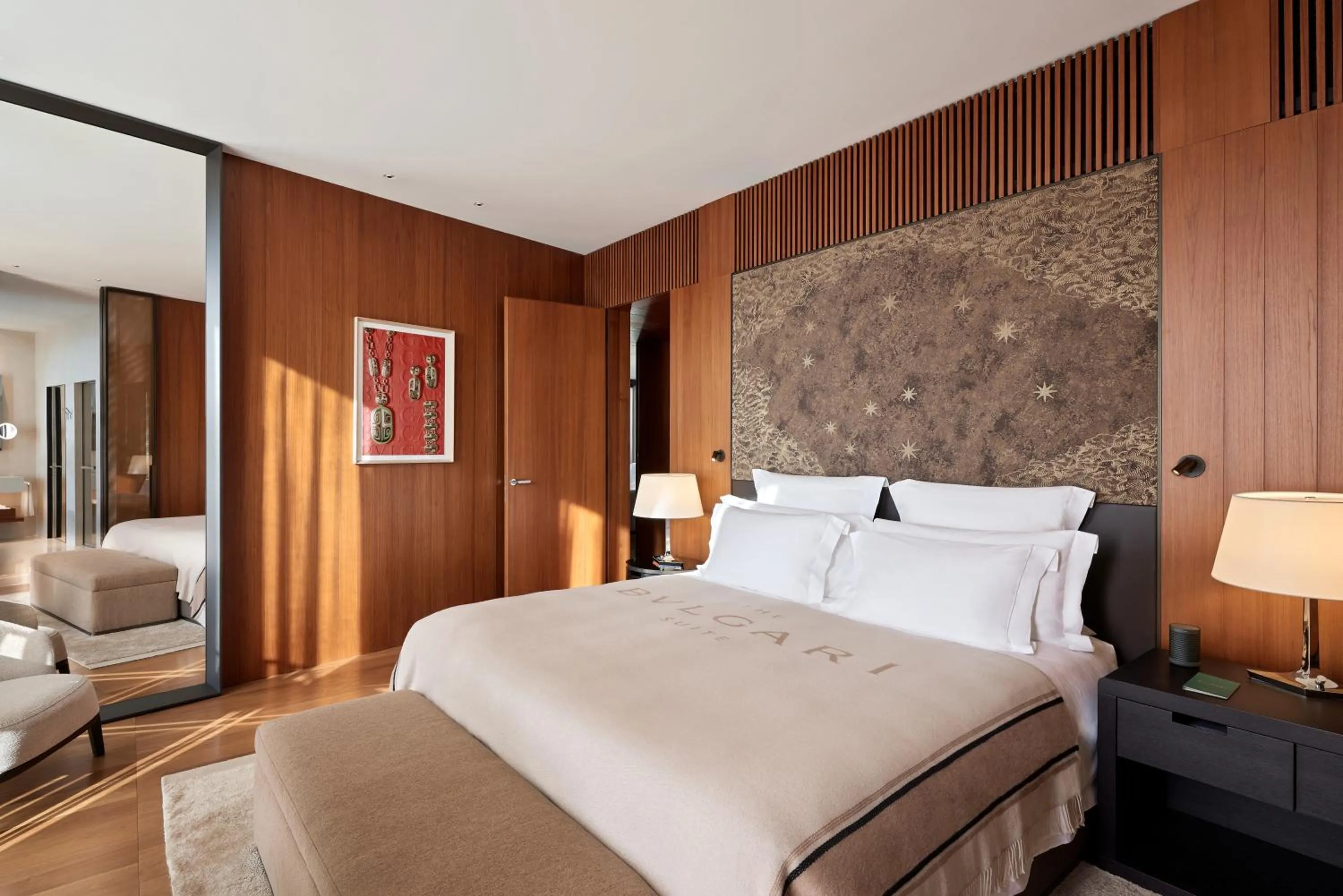 Bedroom, Bed in Bvlgari Hotel Milano