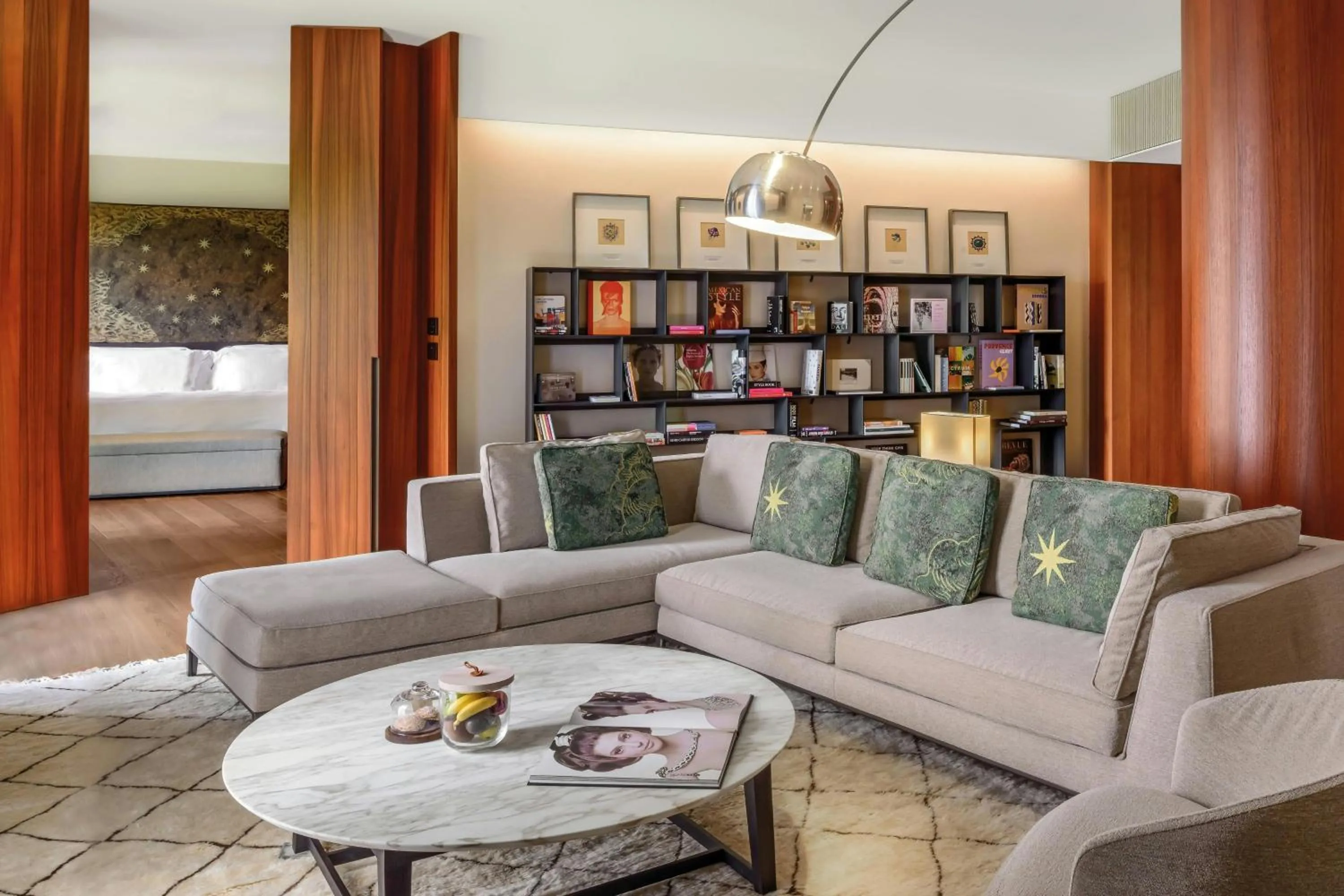 Living room in Bvlgari Hotel Milano