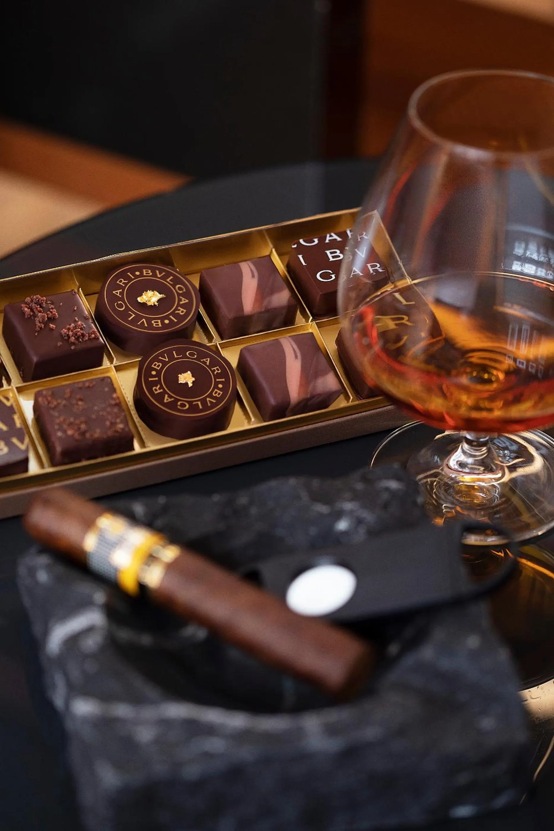 Food and drinks in Bvlgari Hotel Milano