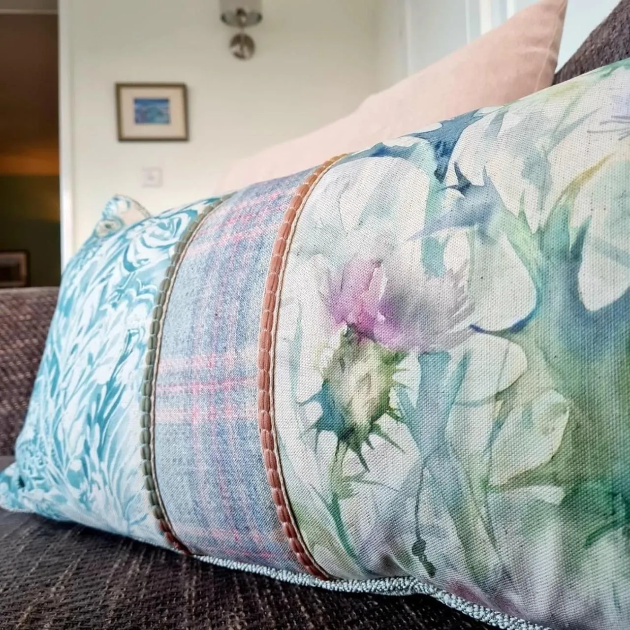 Living room, Bed in Atholl House Skye