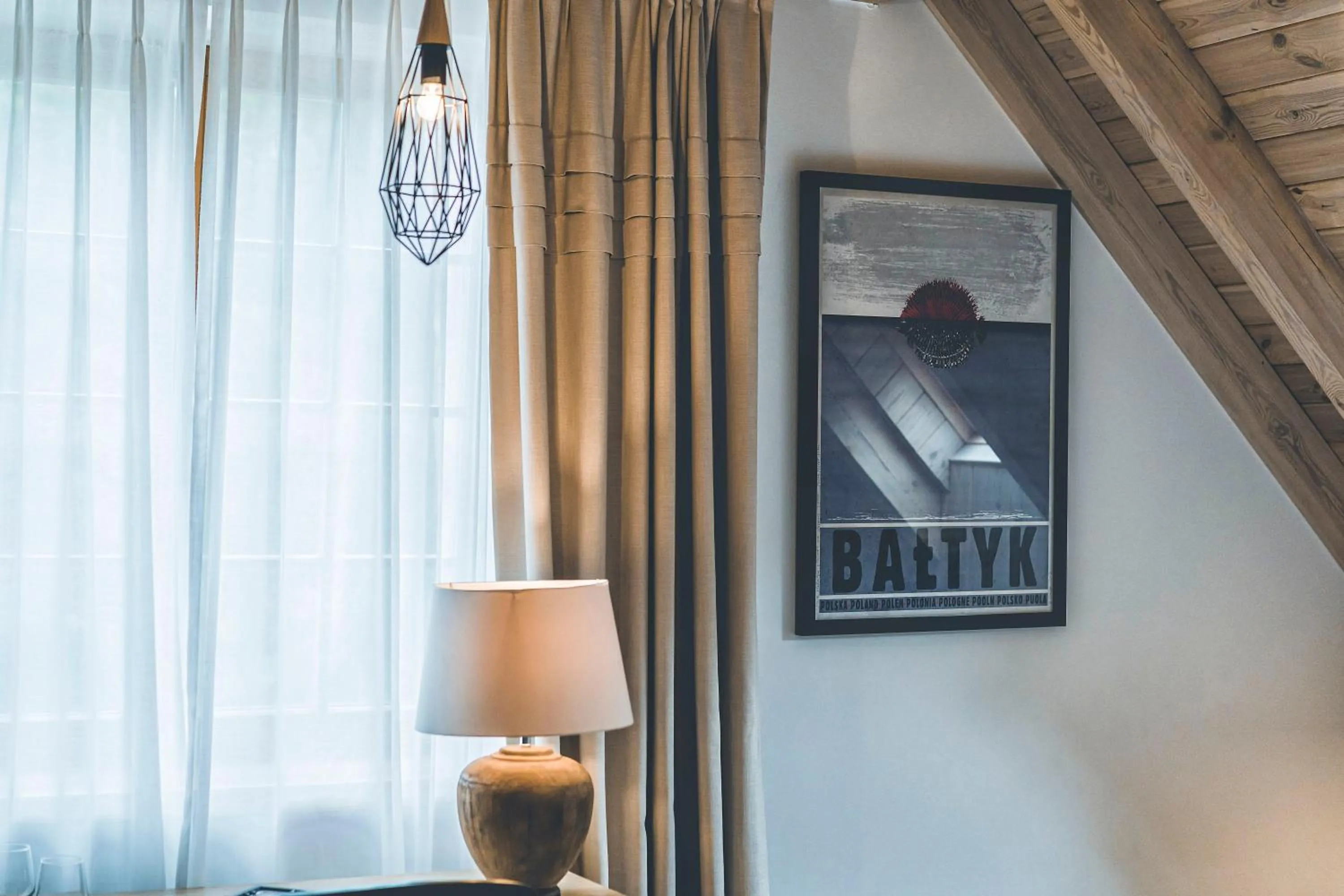 Decorative detail in Łubinowe Wzgórze Dom II