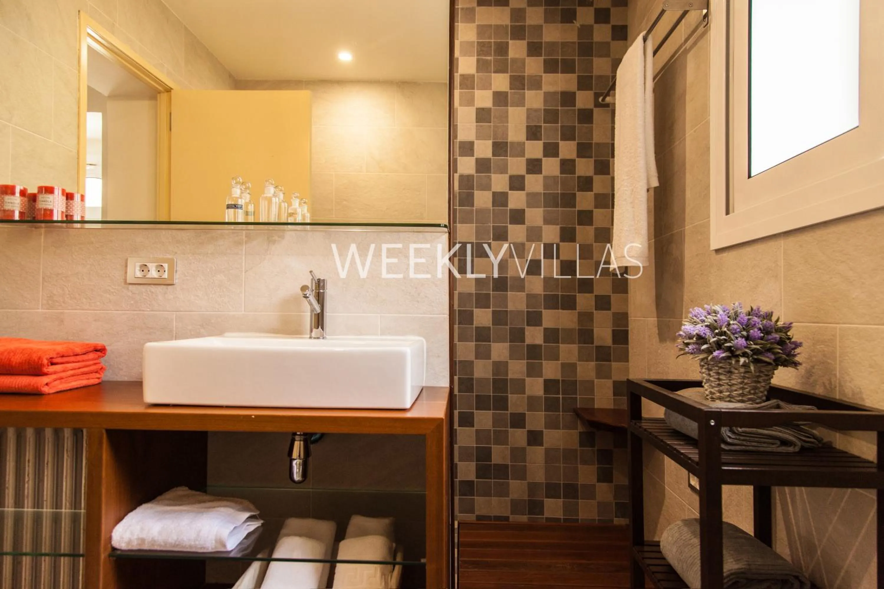 Property building in Villa Sitges Tupinetti Beach at 1 min walk Amaizing Garden and View Center Sitges 5 minutes walk NO NEED CAR