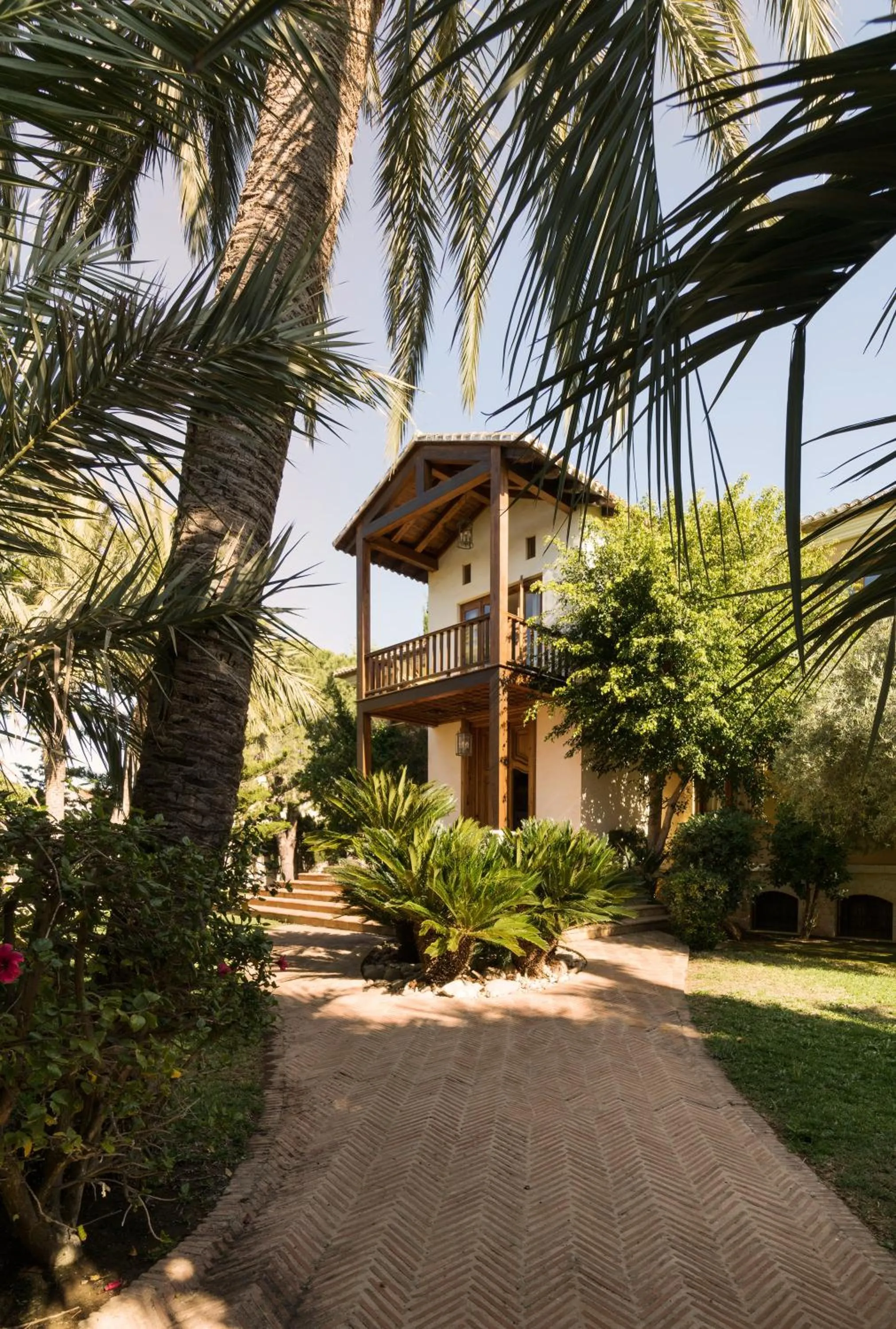 Garden in Villa El Porto