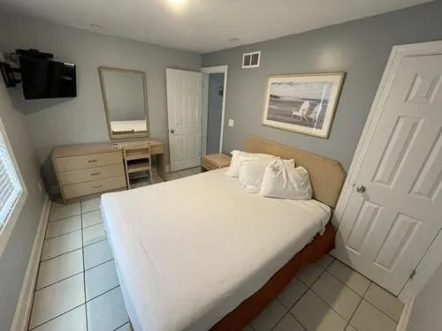 Bed in Rio Motel and Suites Wildwood Beach & Boardwalk
