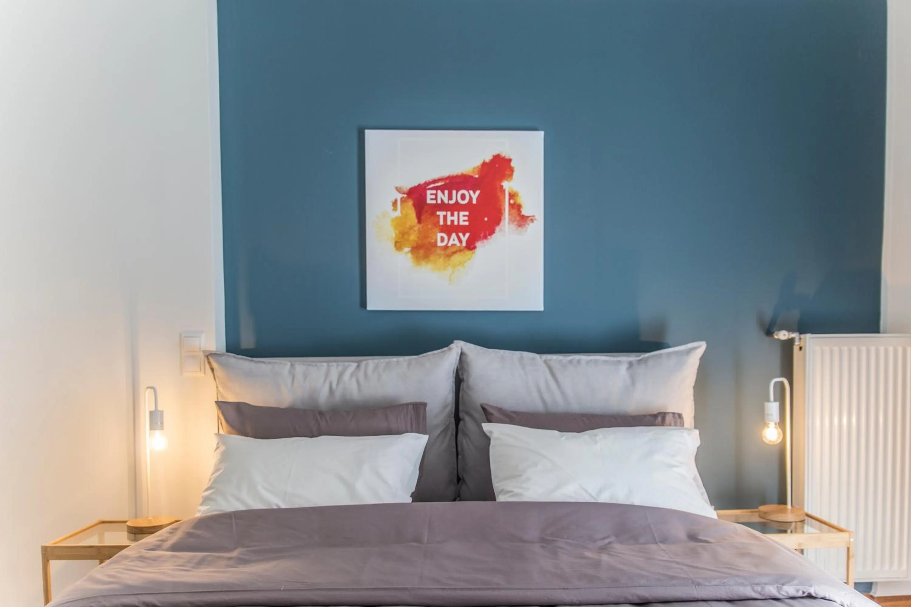 Bed in The Athens Insider