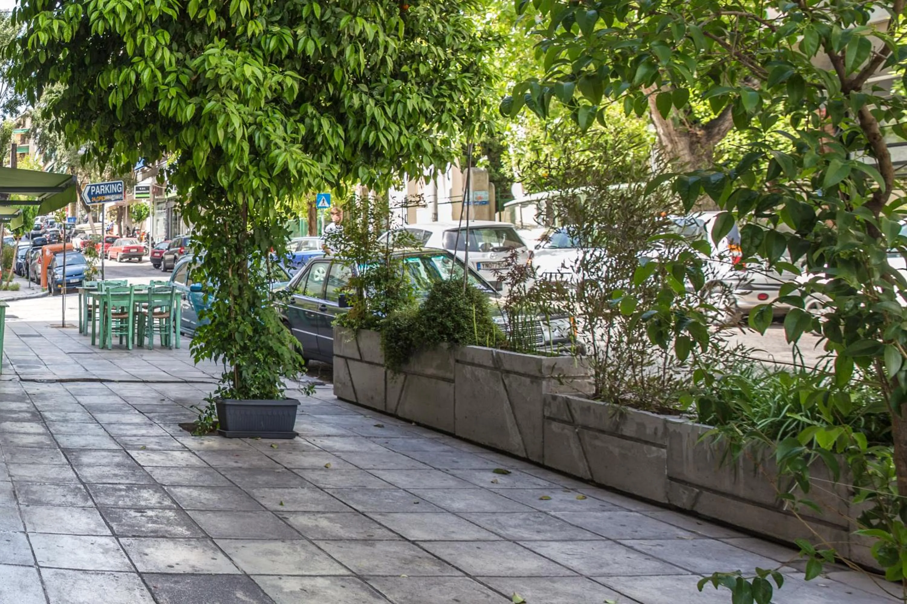 Street view in The Athens Insider