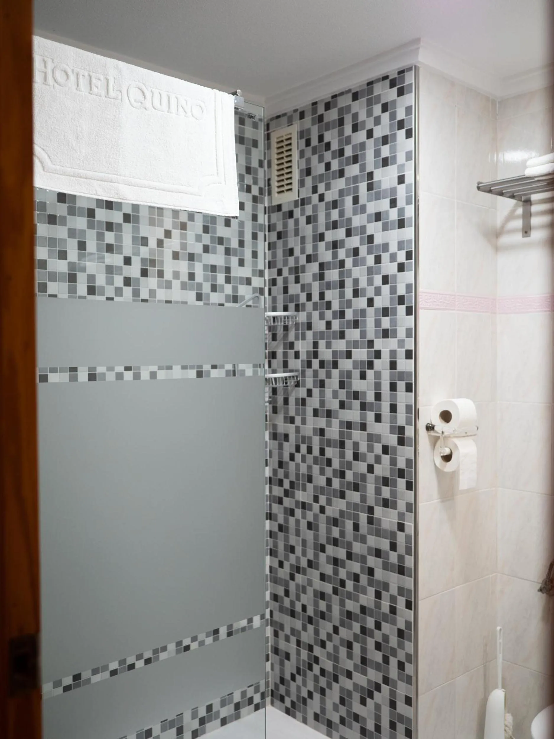 Shower in Hotel Quino
