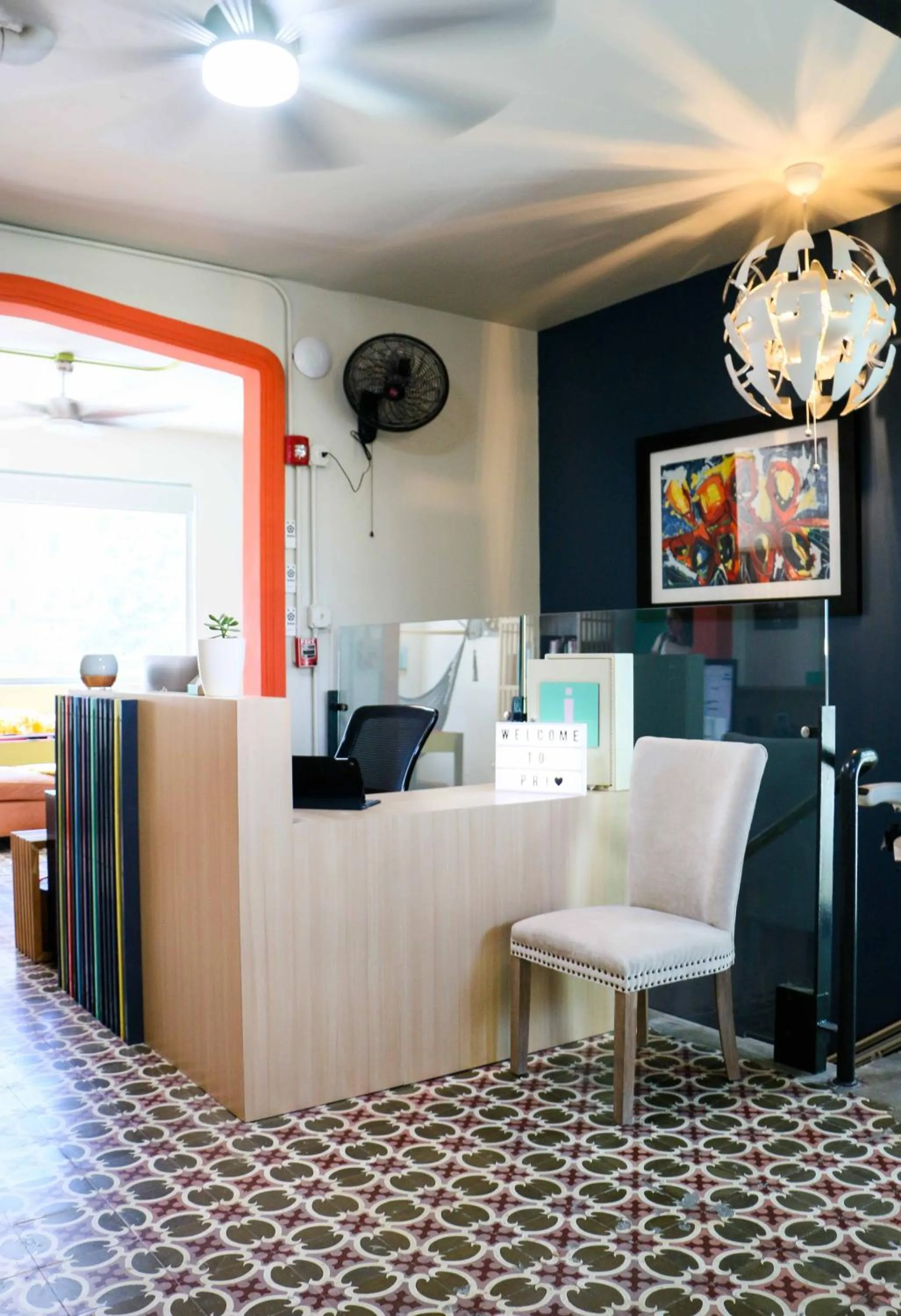 Lobby or reception in Conturce Hostel