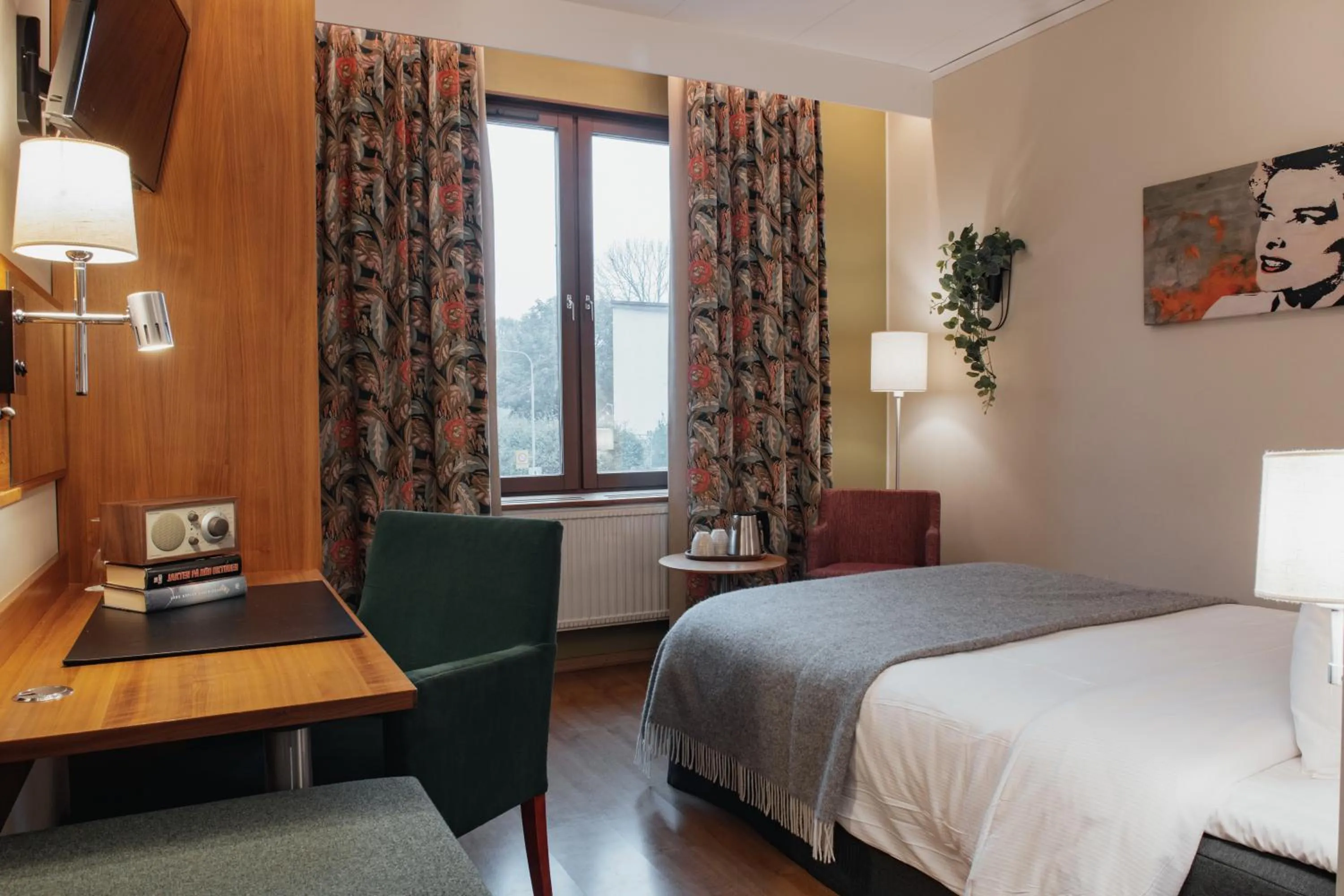 Bed in Home Hotel Kung Oscar