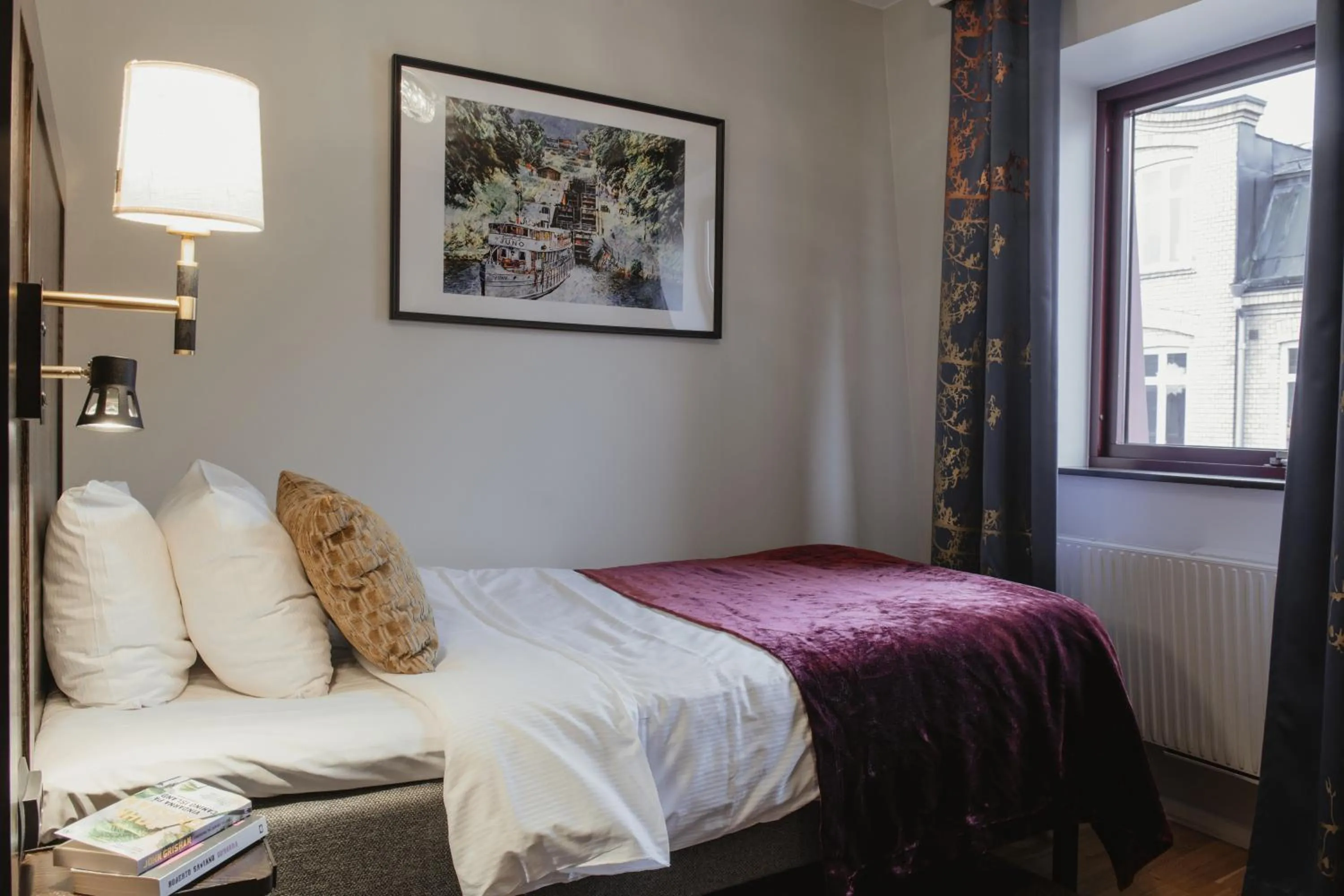 Bed in Home Hotel Kung Oscar