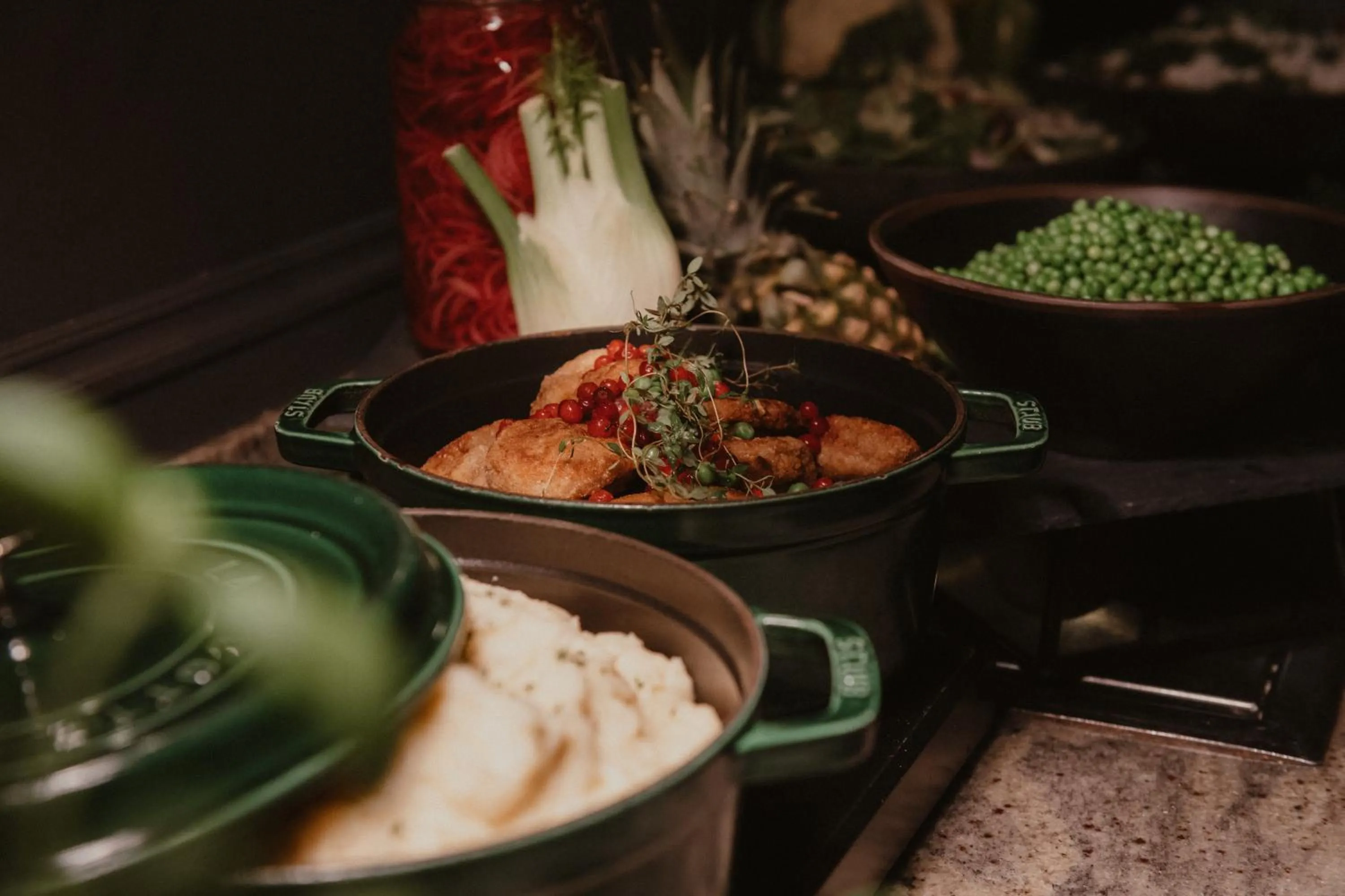 Dinner in Home Hotel Kung Oscar