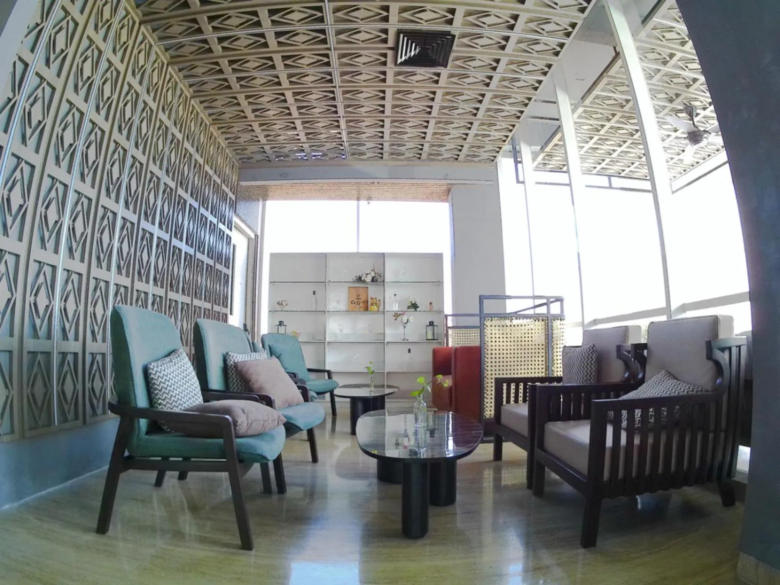 Lounge or bar in Luminor Hotel Jambi Kebun Jeruk By WH