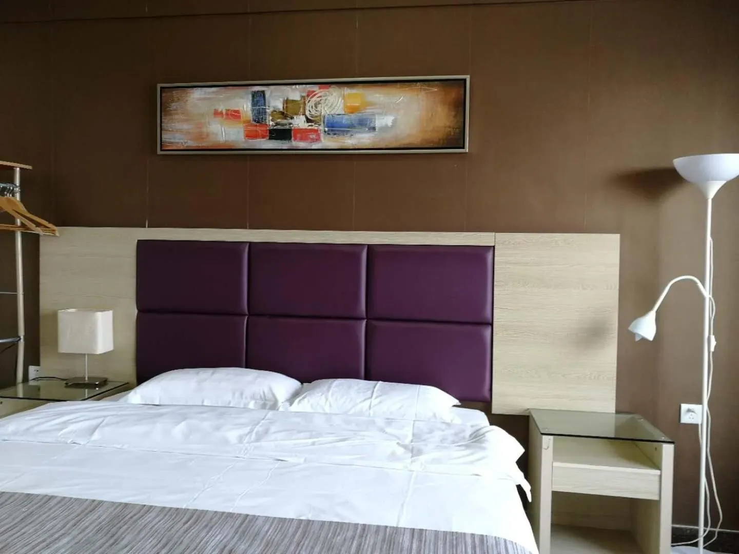 Property building, Bed in Guangzhou Convention Center Apartment