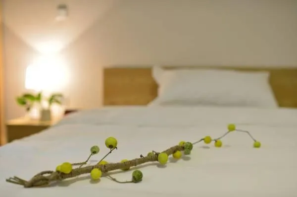 Bed in Guangzhou Convention Center Apartment