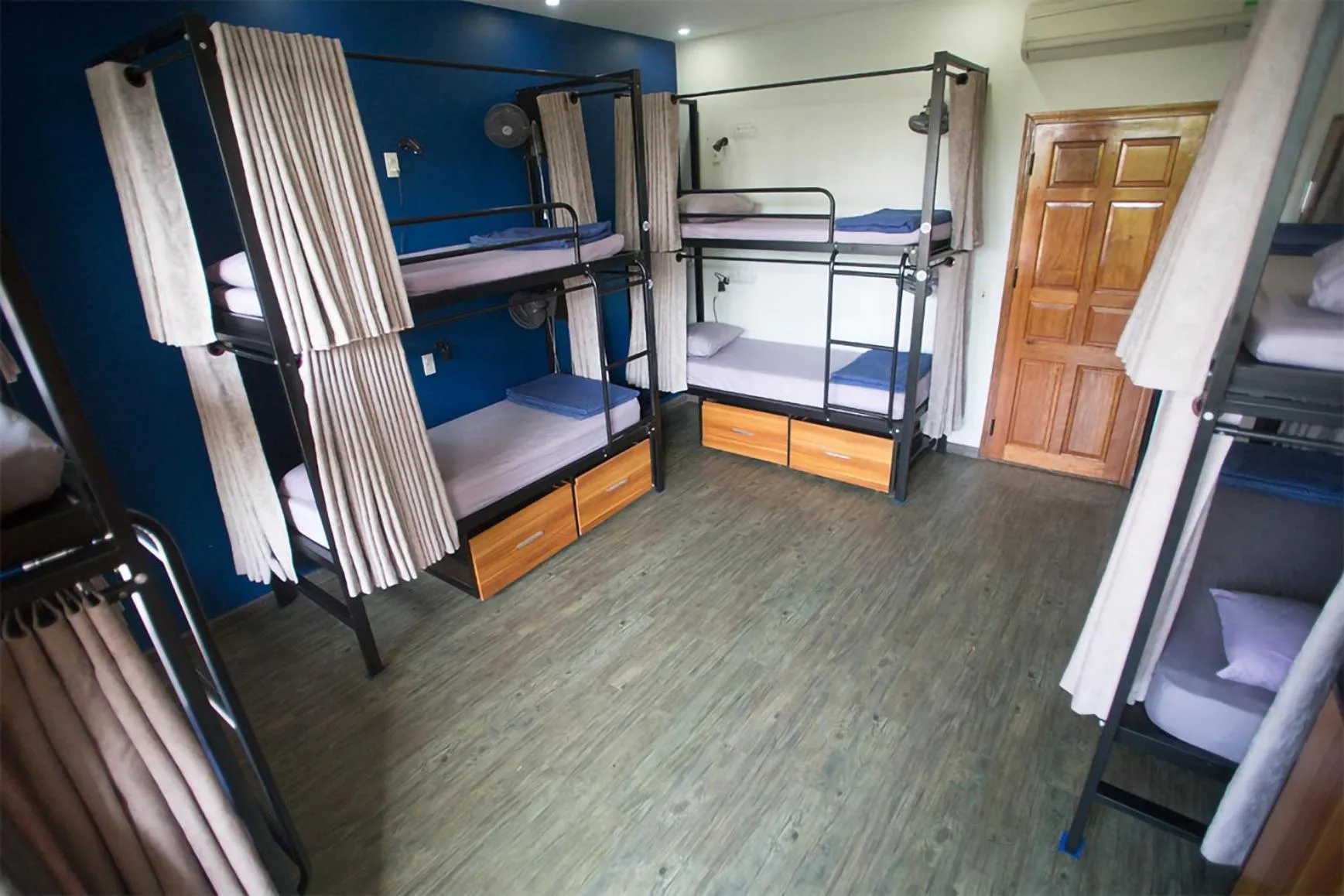 Bed in Kon-Tiki DaNang Hostel