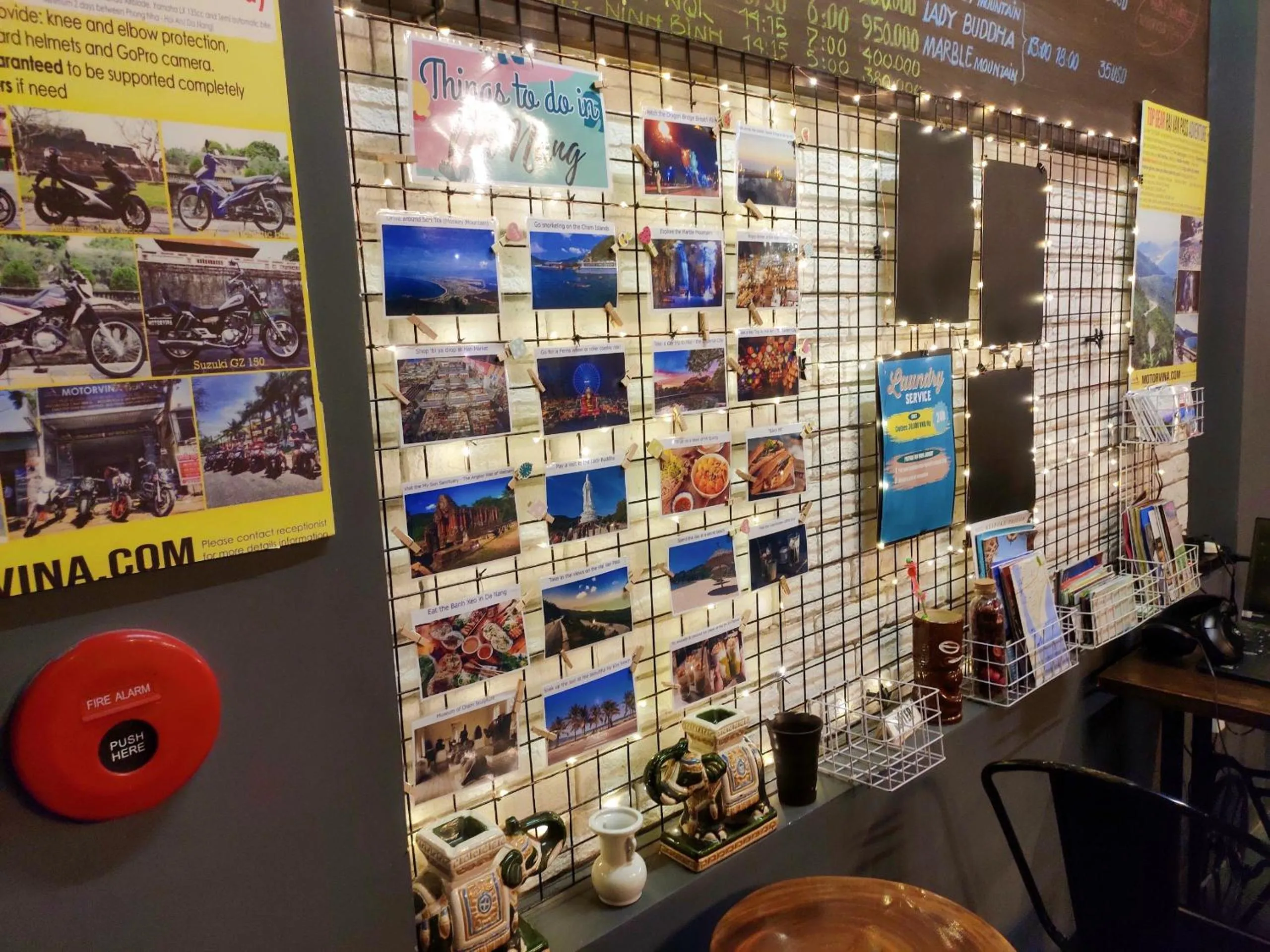 Living room in Kon-Tiki DaNang Hostel