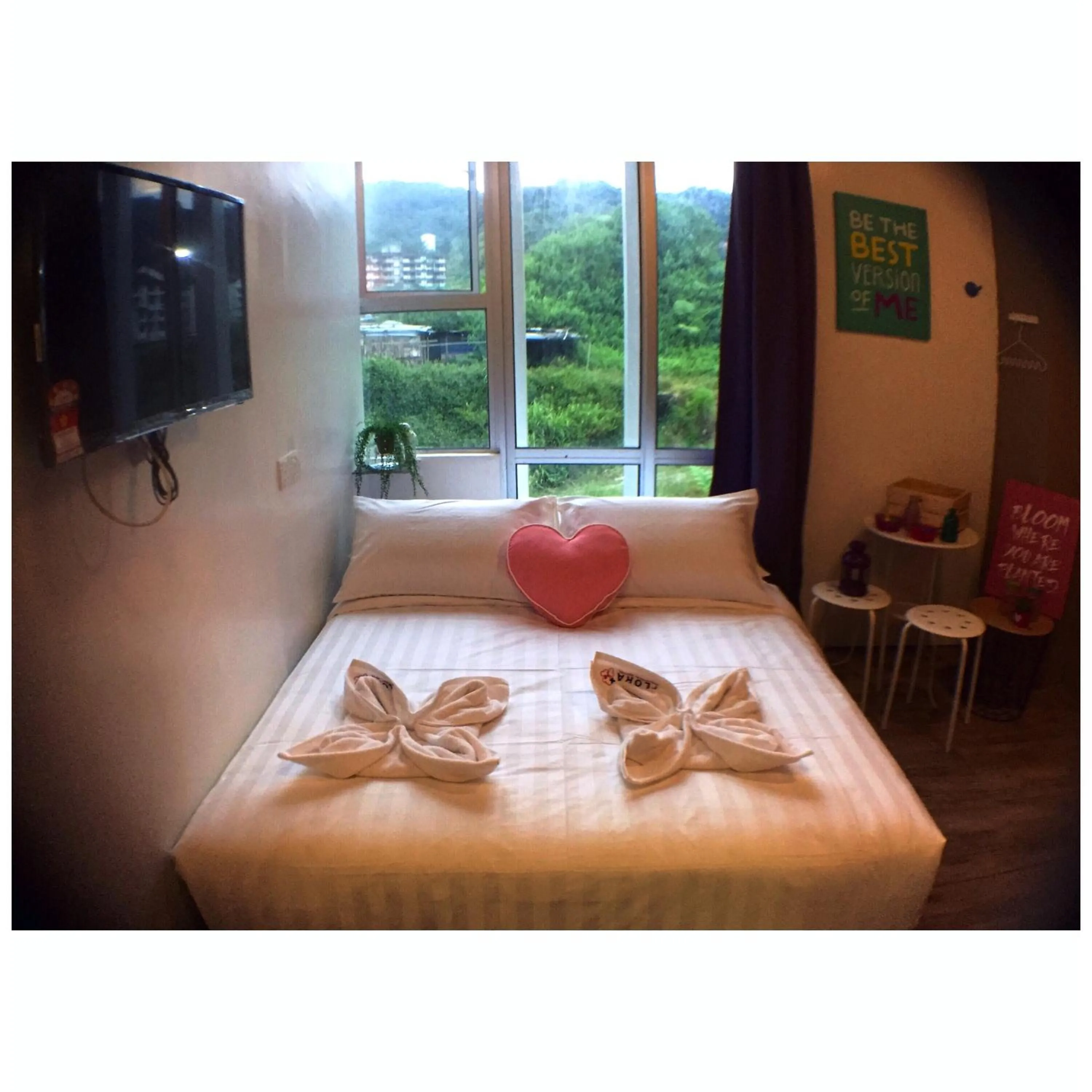 Natural landscape, Bed in Hotel Flora Plus