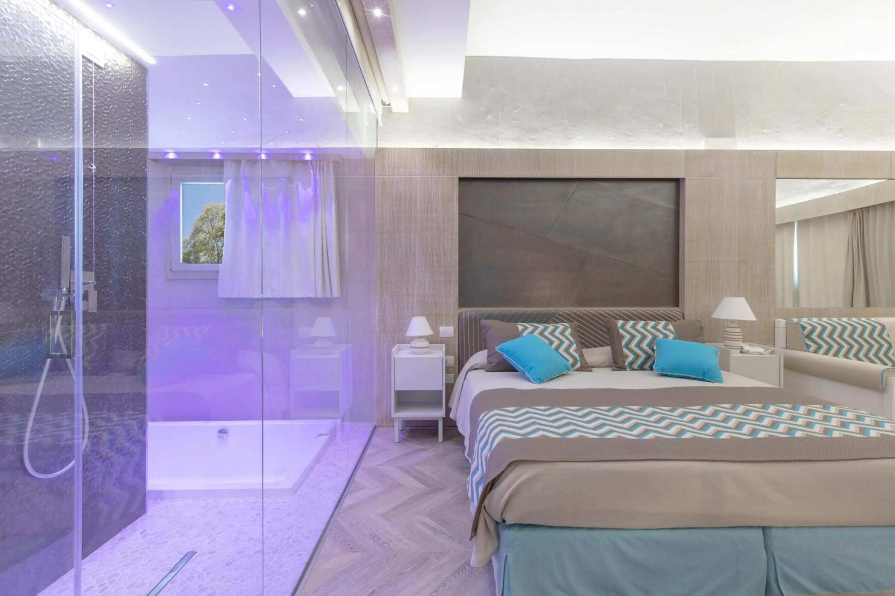 Bed in Eliantos Boutique Hotel & Spa