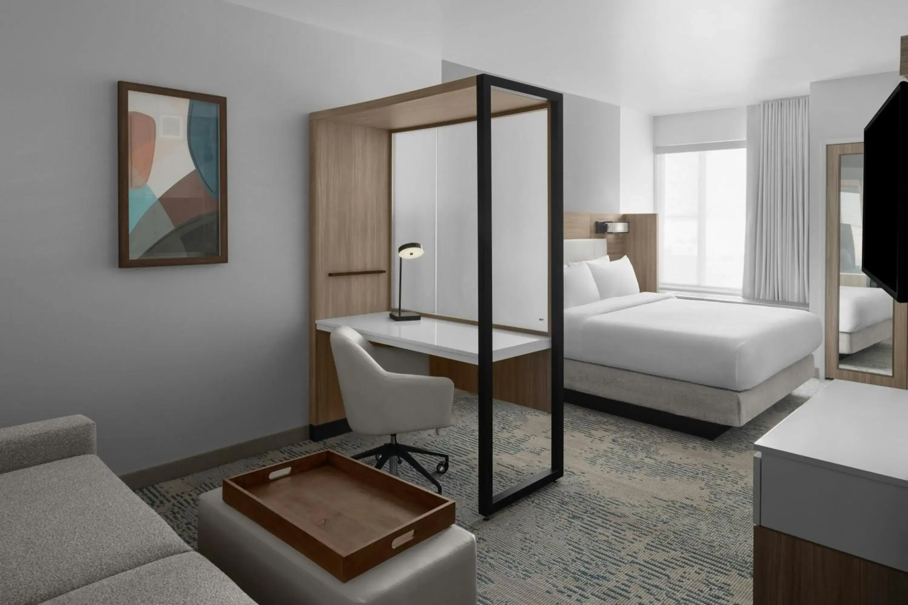 King Suite in SpringHill Suites by Marriott Idaho Falls King Suite in SpringHill Suites by Marriott Idaho Falls