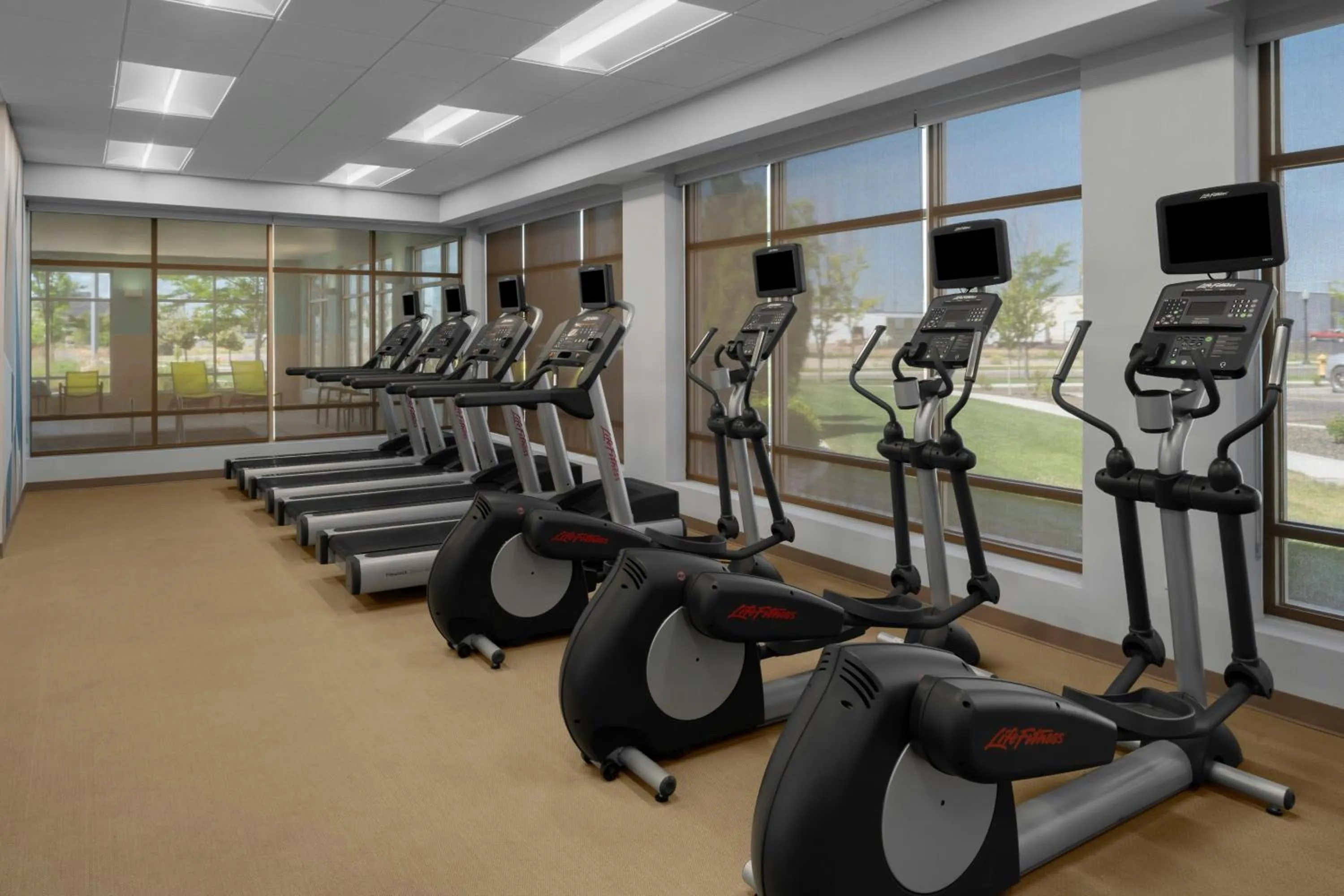 Fitness centre/facilities in SpringHill Suites by Marriott Idaho Falls