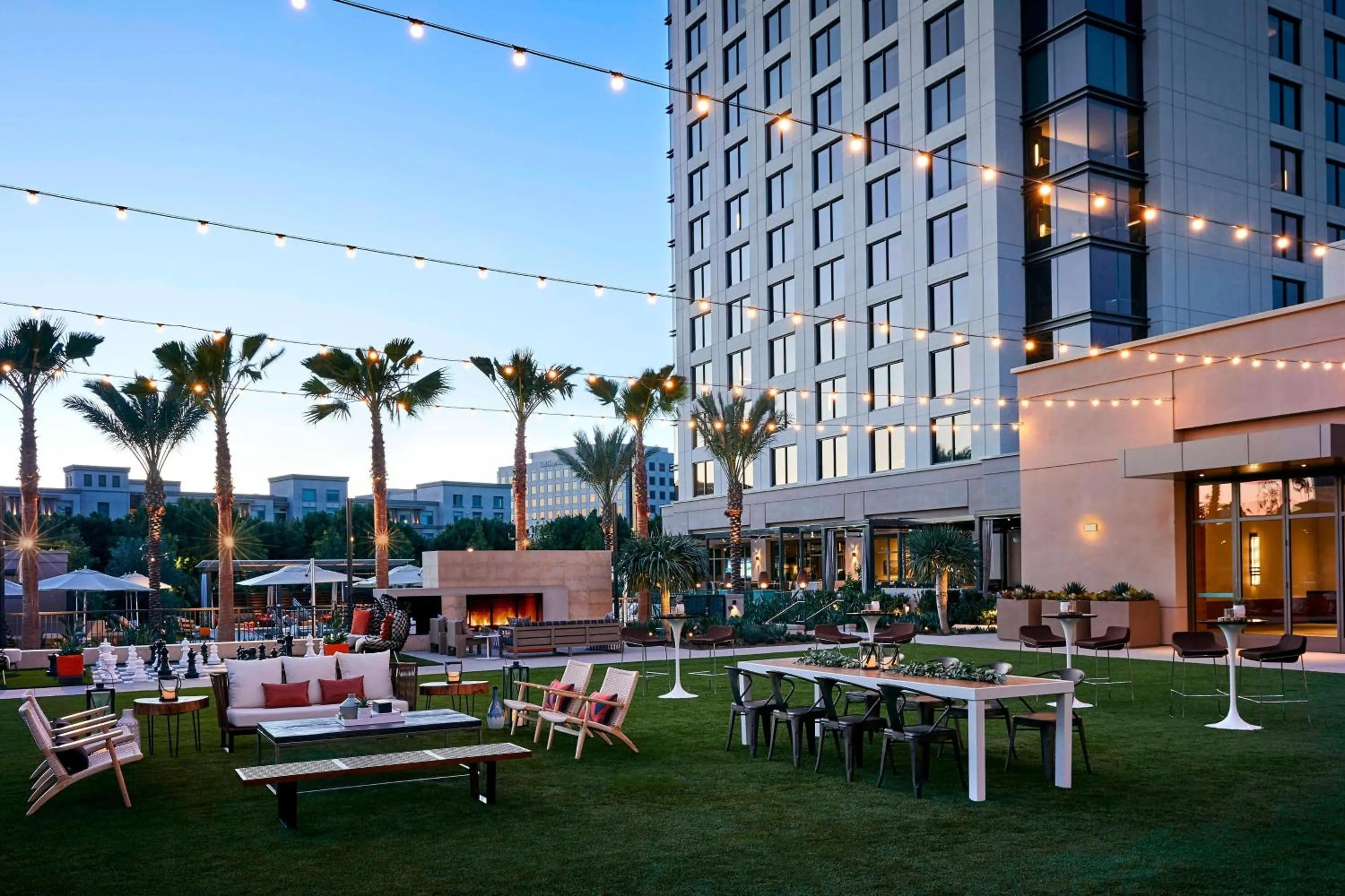 Lobby or reception in Marriott Irvine Spectrum