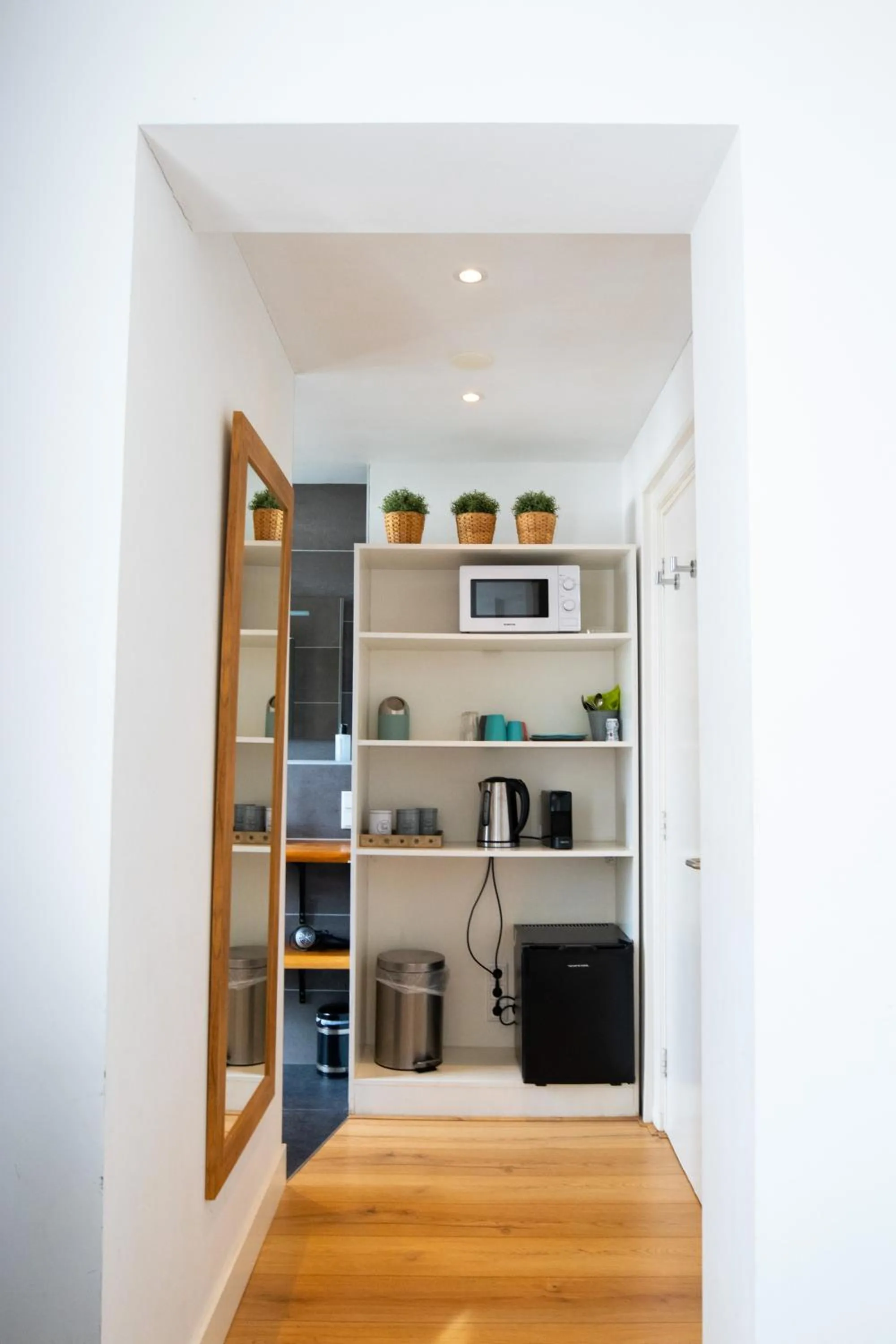 Coffee/tea facilities in cafe 't Vonderke