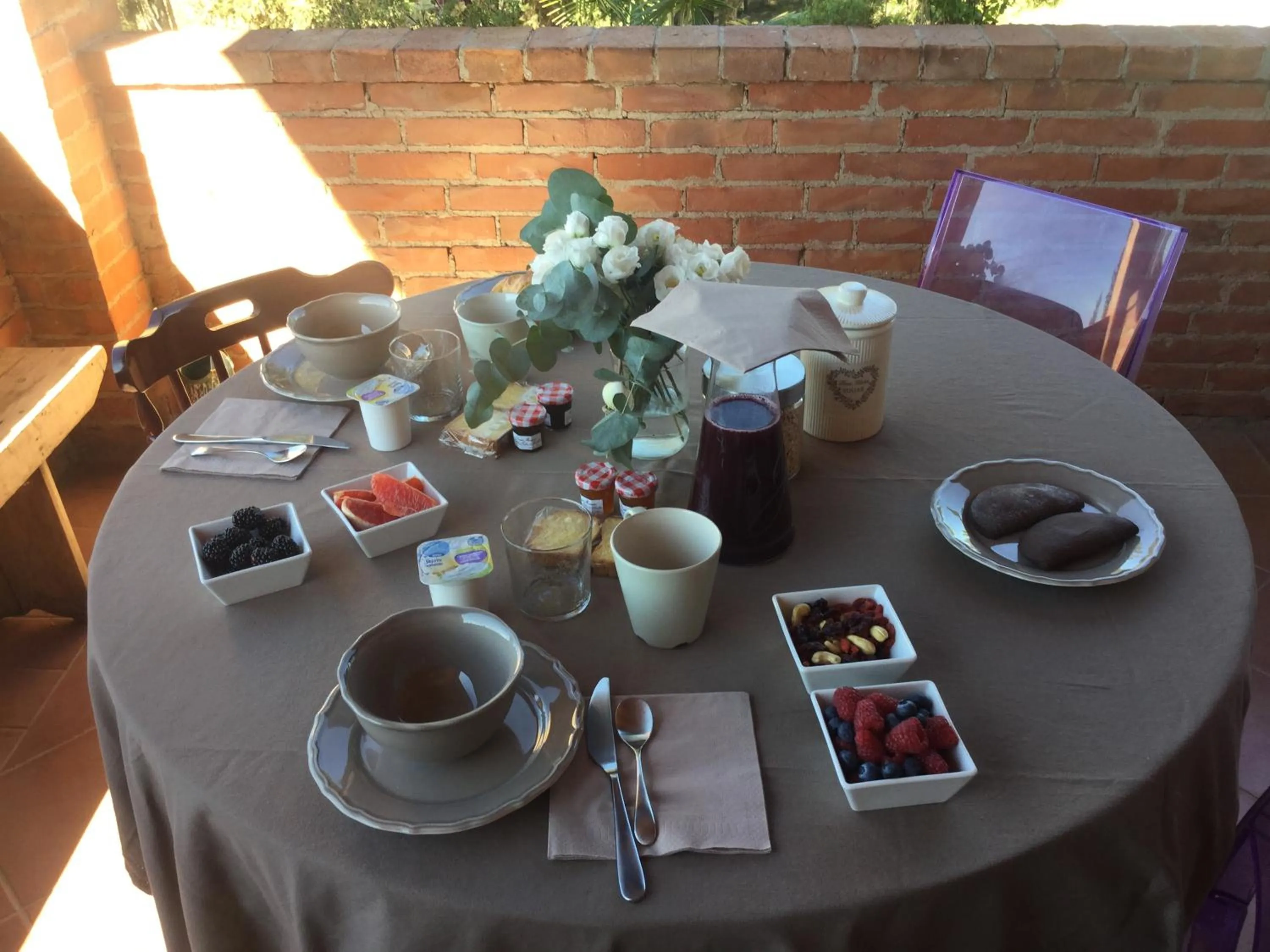 Food and drinks in Villa Niccoli