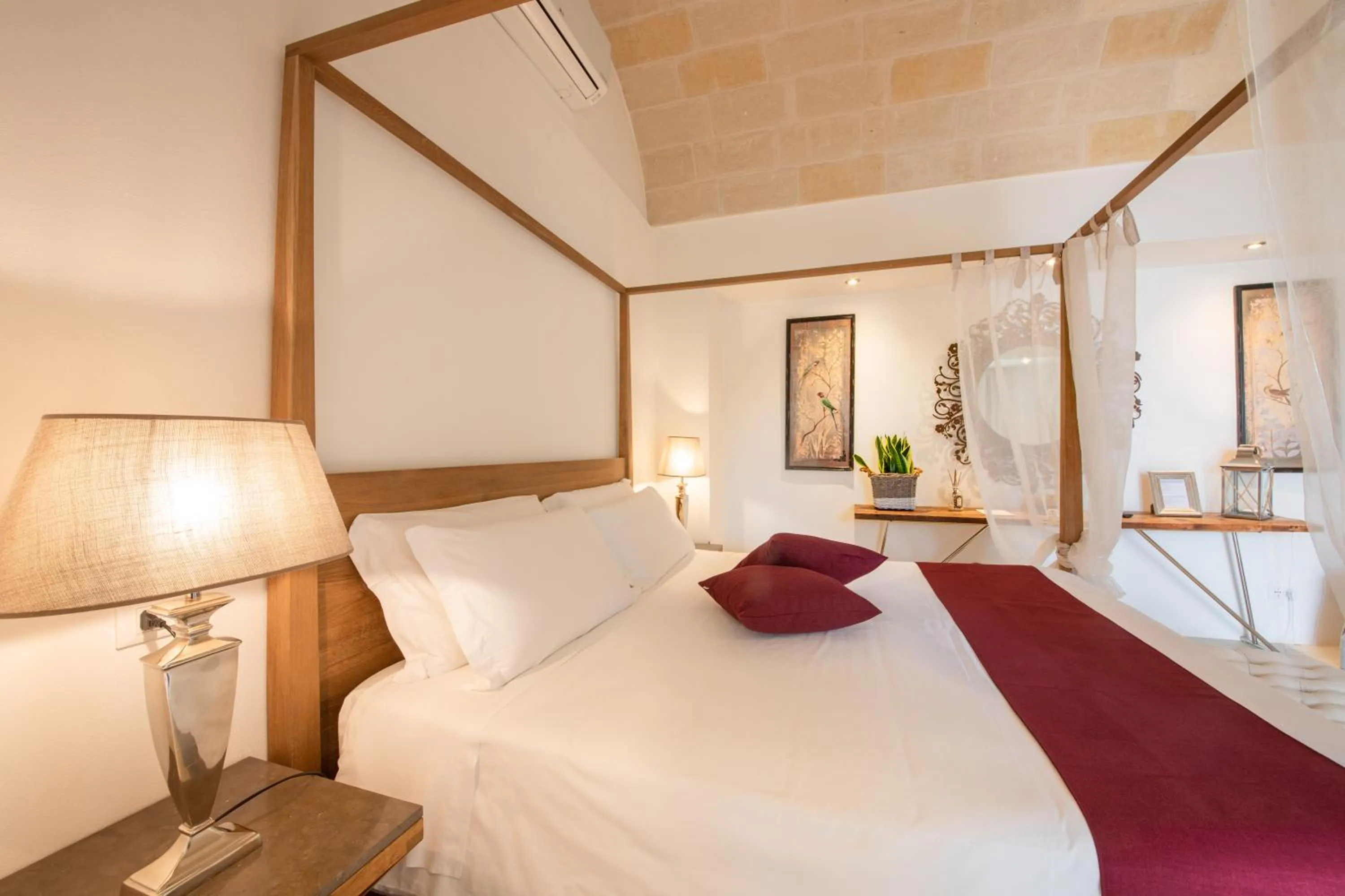 Bed in Masseriola Antiche Fogge by Apulia Hospitality