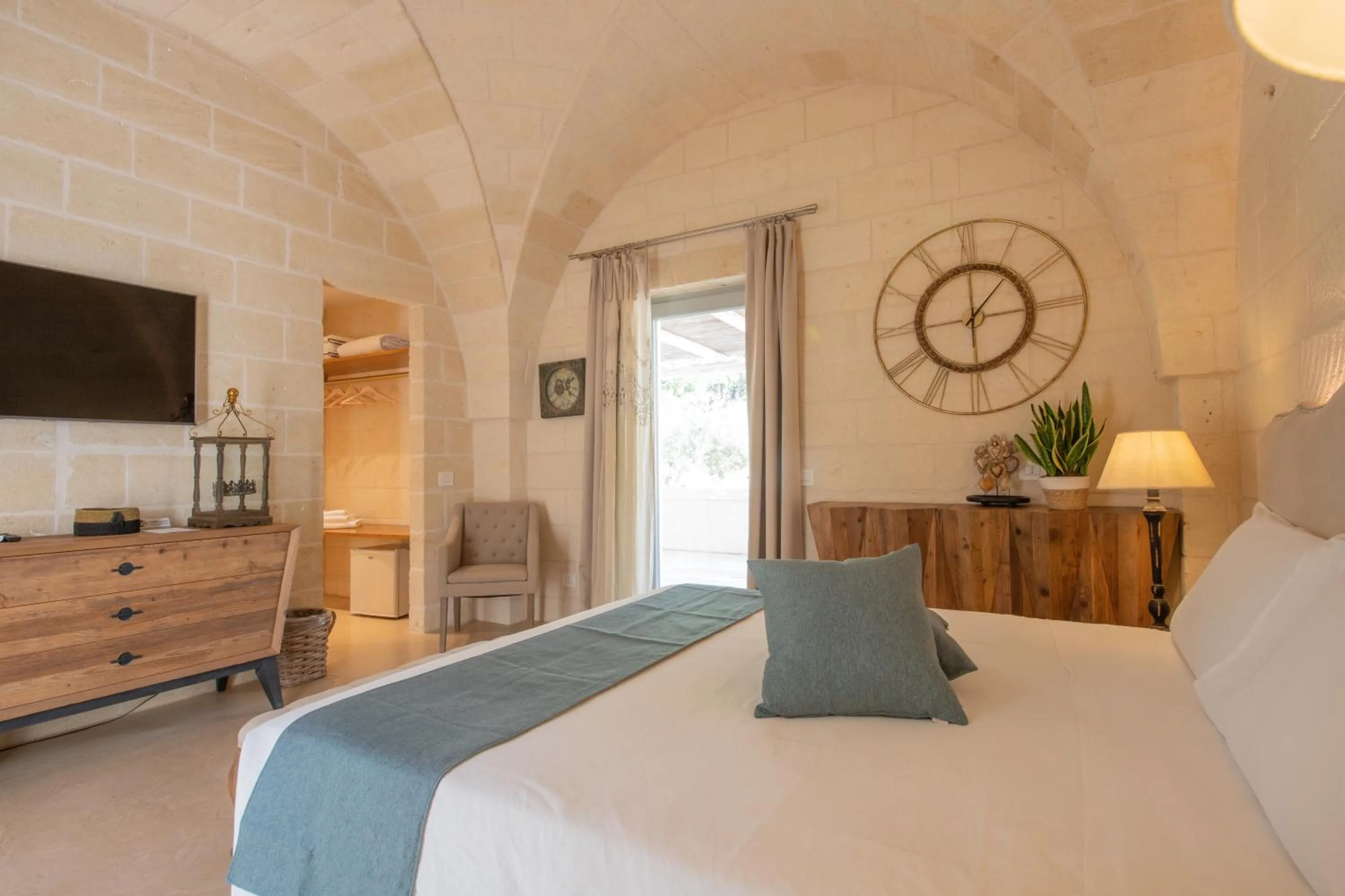 Bed in Masseriola Antiche Fogge by Apulia Hospitality