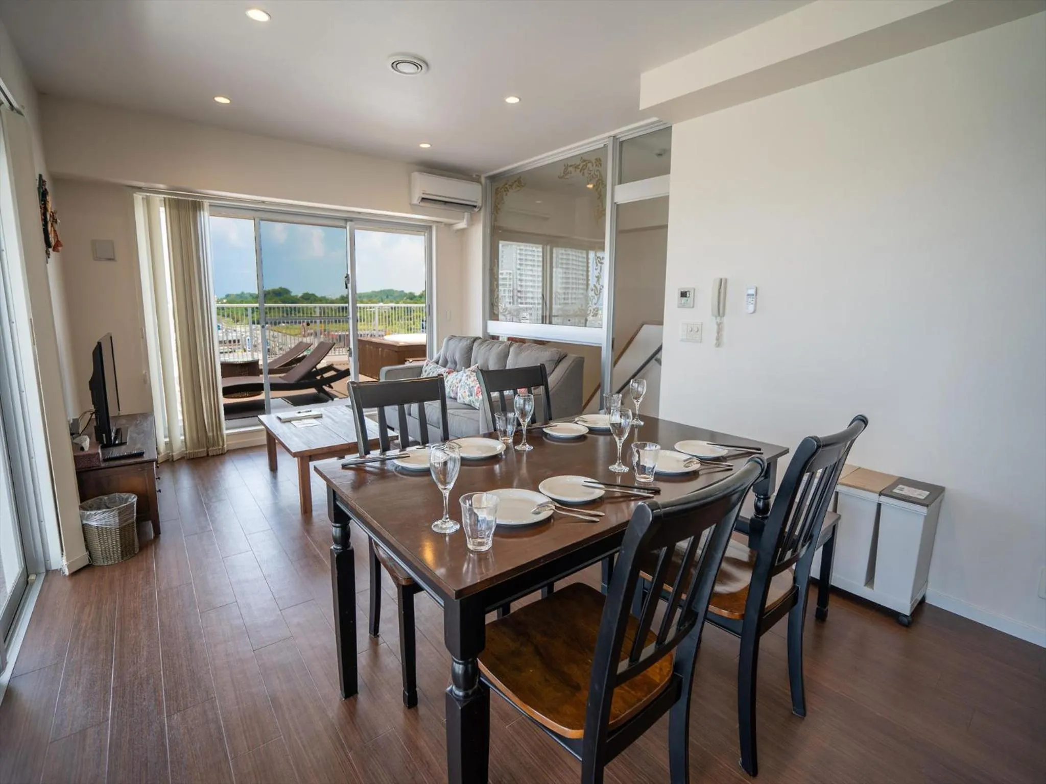 Living room in Seaside Condominium Rana Chatan