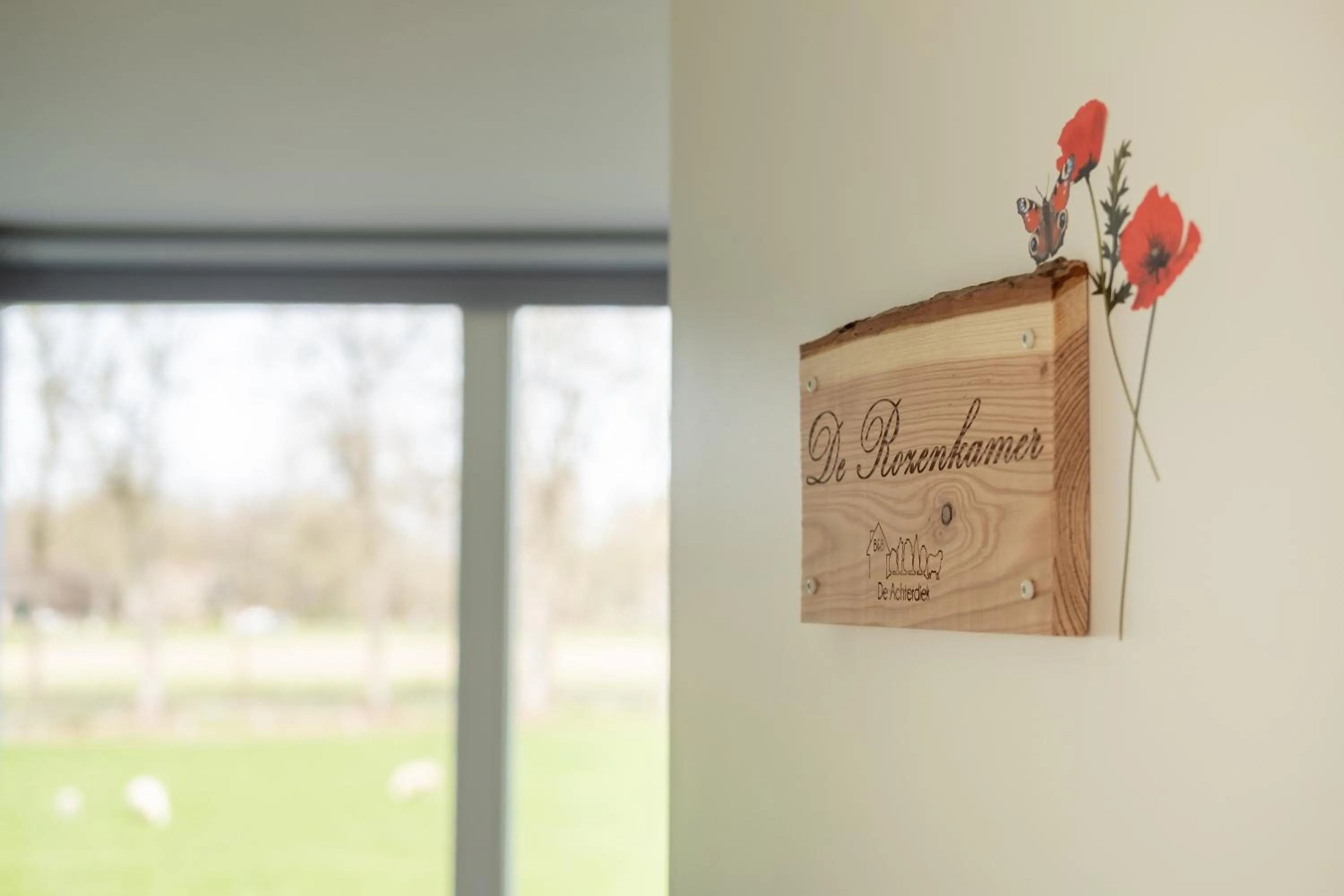 Decorative detail in B&B De Achterdiek