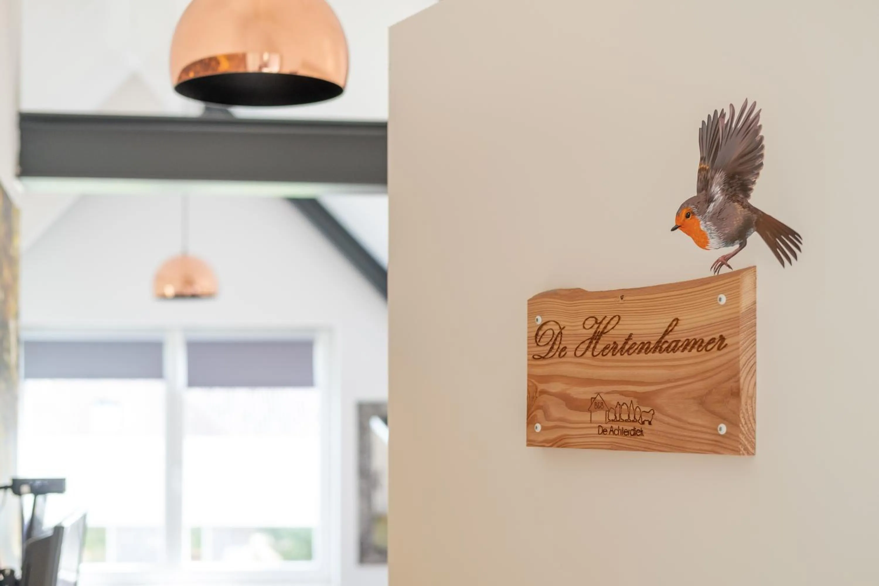 Decorative detail in B&B De Achterdiek