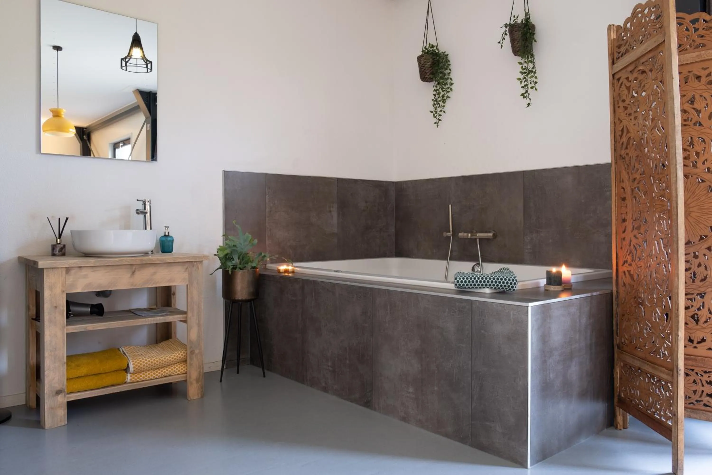 Bath in B&B De Achterdiek