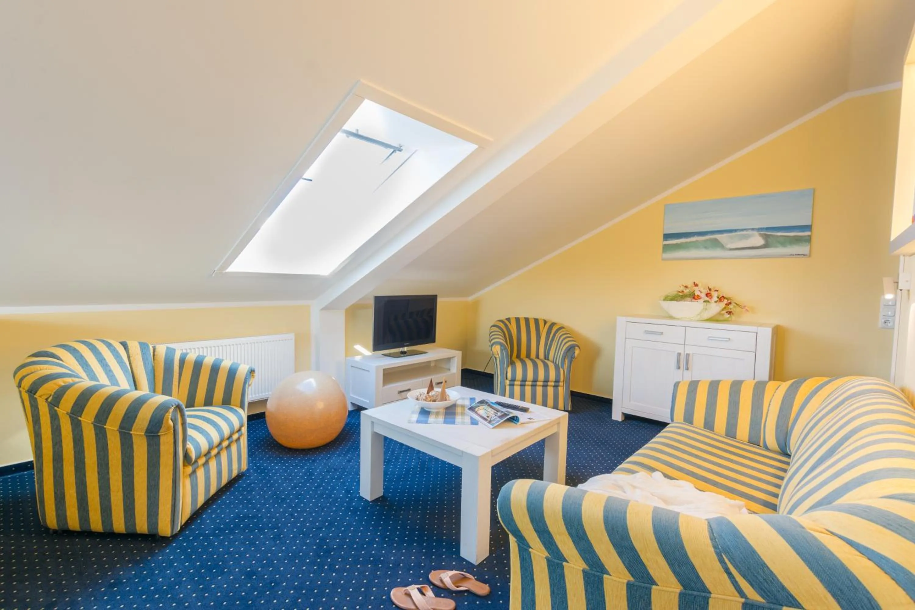 Seating area in Haffidyll garni