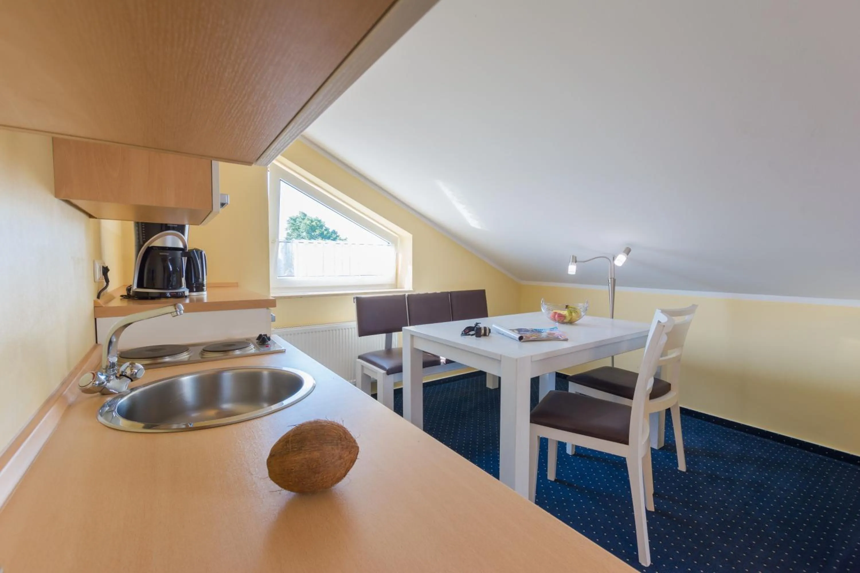 Kitchen or kitchenette in Haffidyll garni