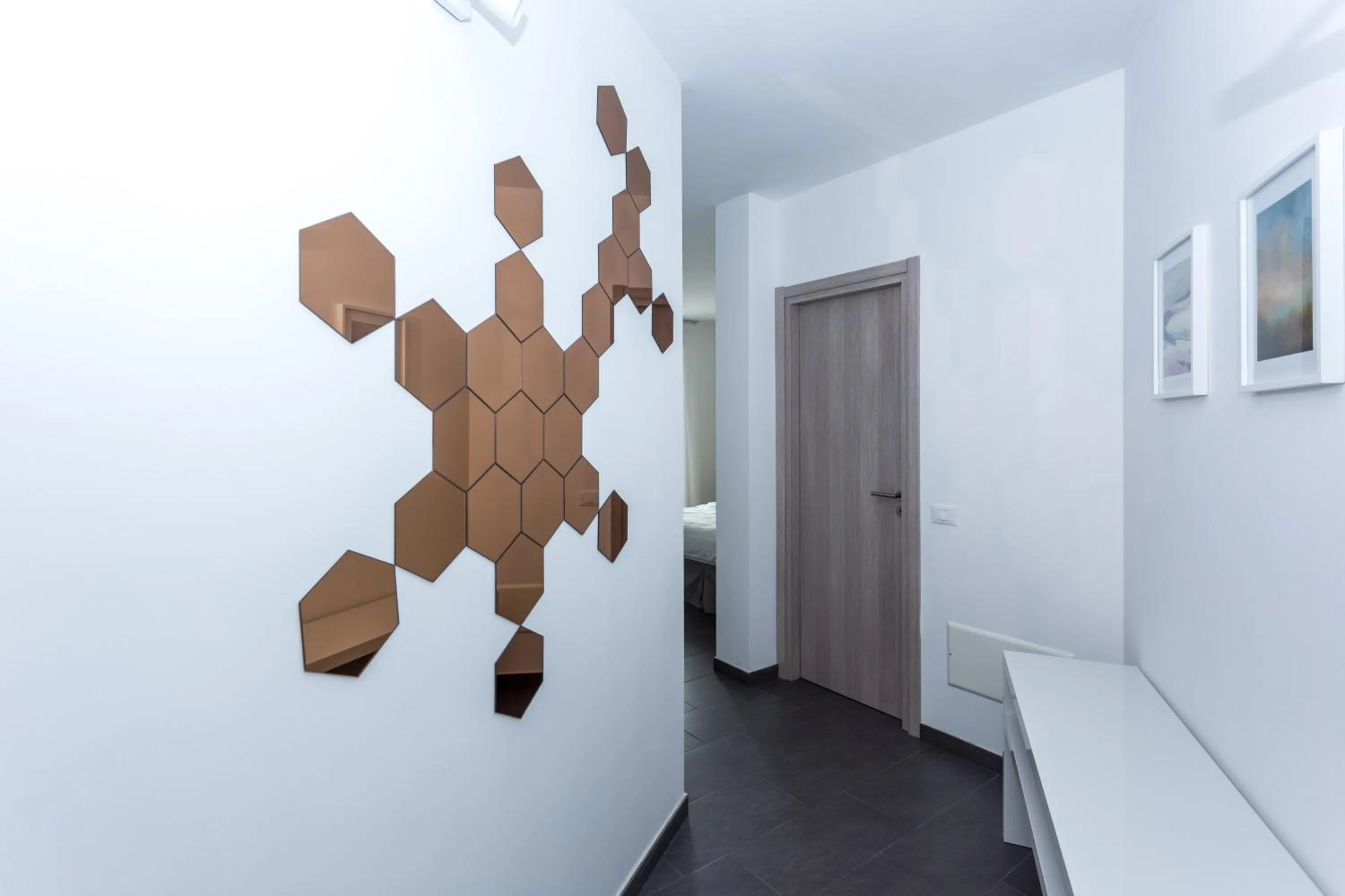 Decorative detail in Minerva Residence