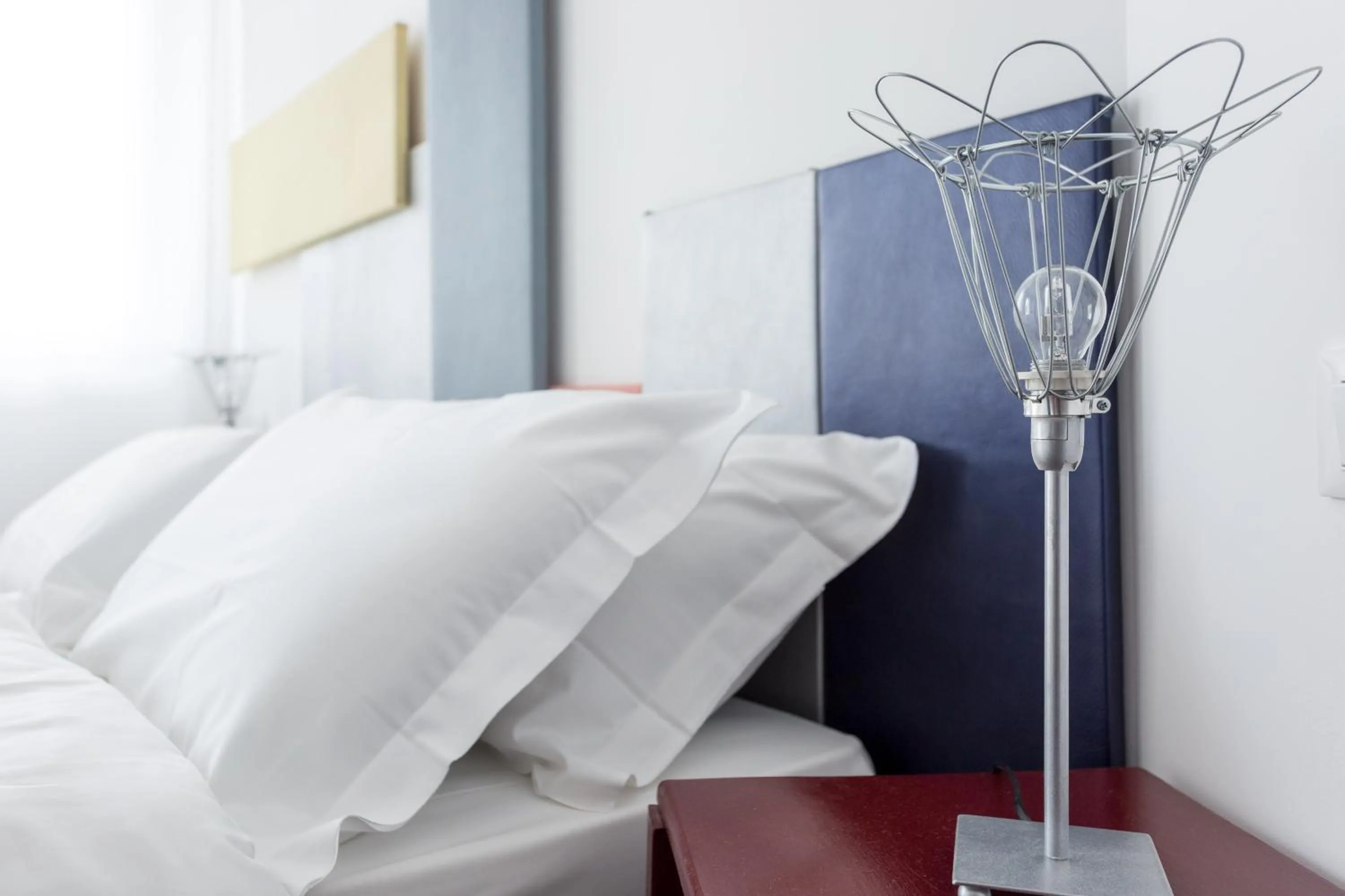 Decorative detail, Bed in Minerva Residence