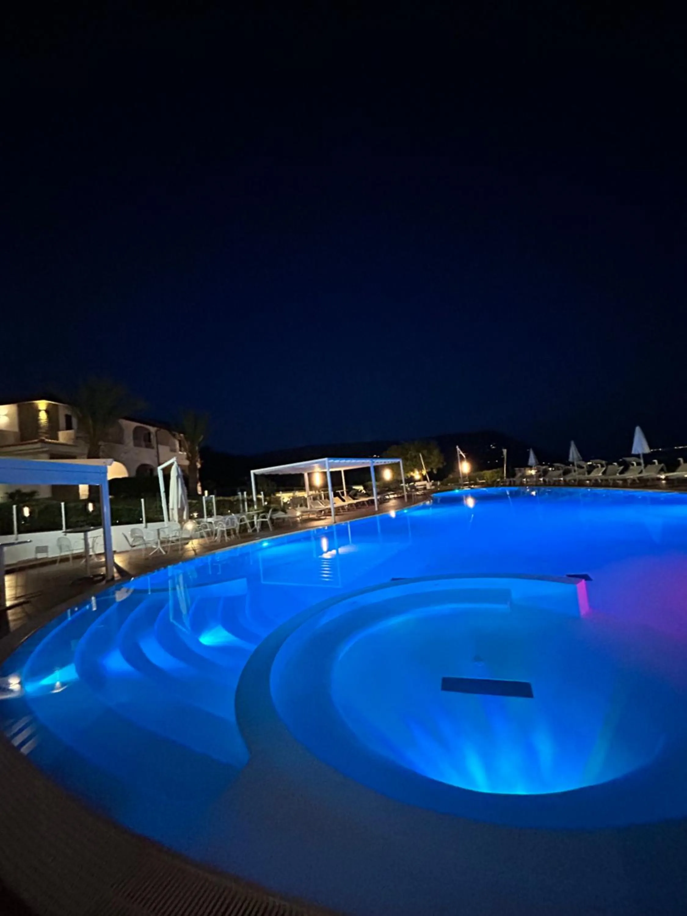 Swimming pool in LUZIA AGRIRESORT - Piscina Idromassaggio con Vista Mare Aperta fino alle ore 23-00