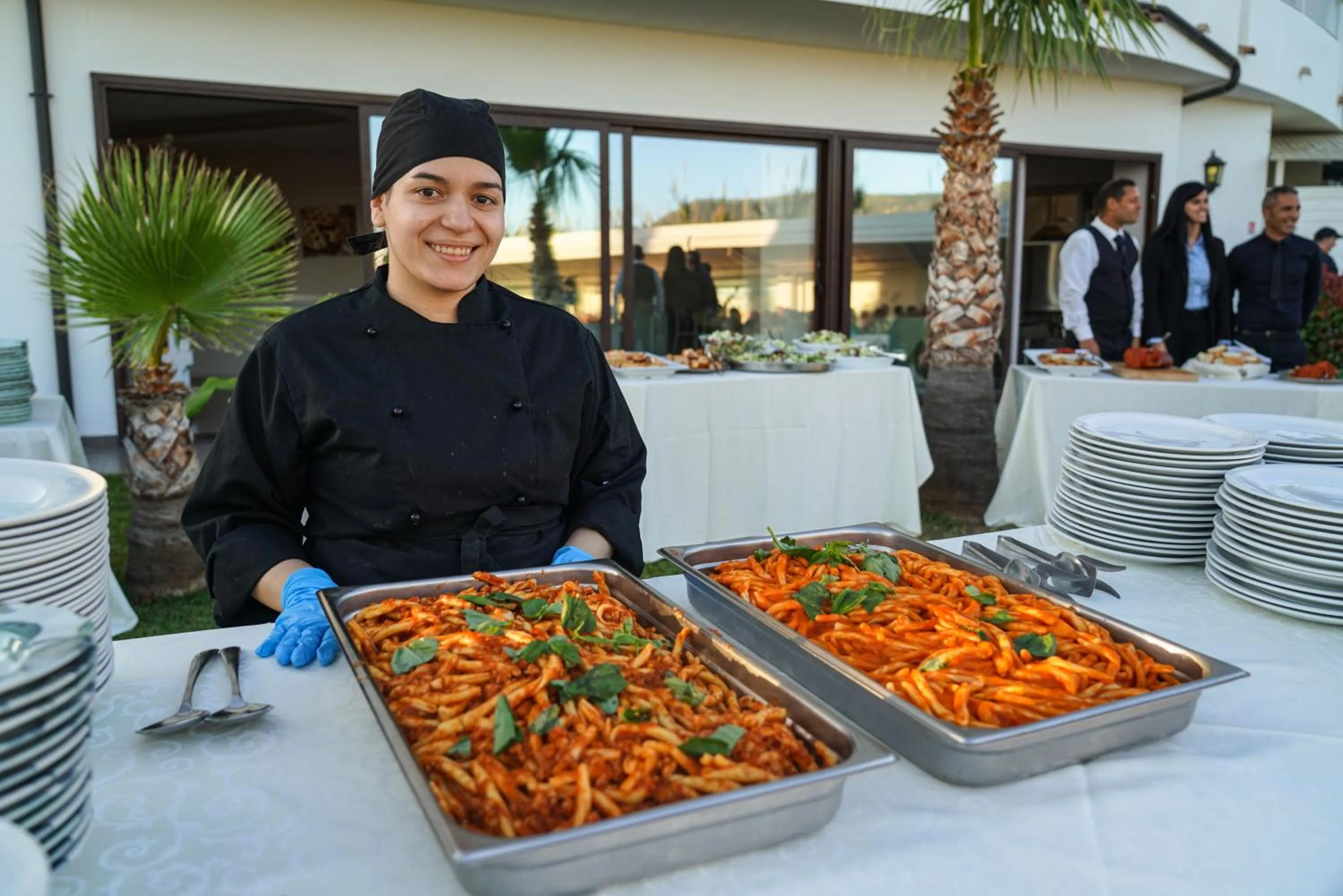 Staff in LUZIA AGRIRESORT - Piscina Idromassaggio con Vista Mare Aperta fino alle ore 23-00