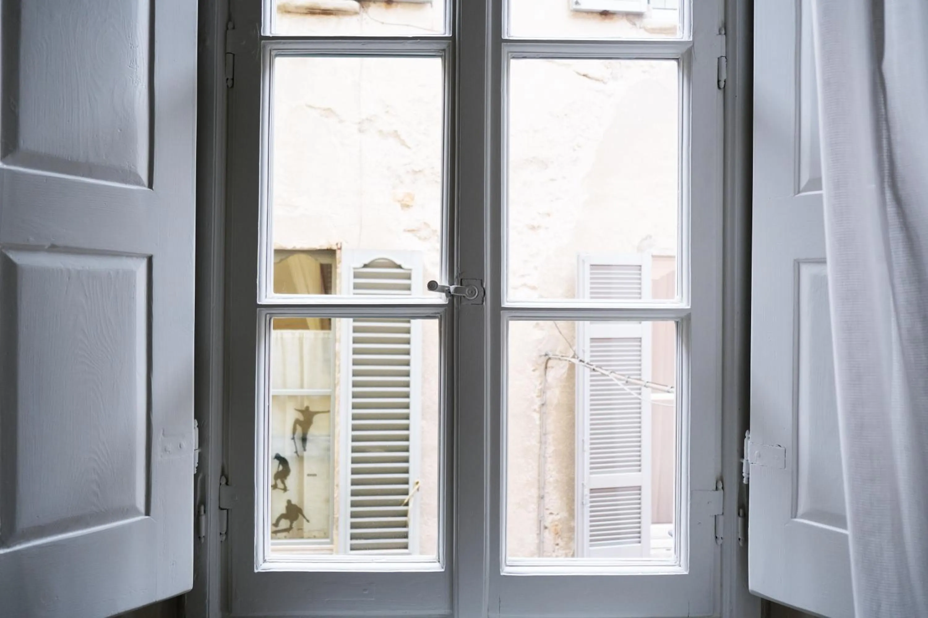 Decorative detail in Palazzo Albricci Peregrini