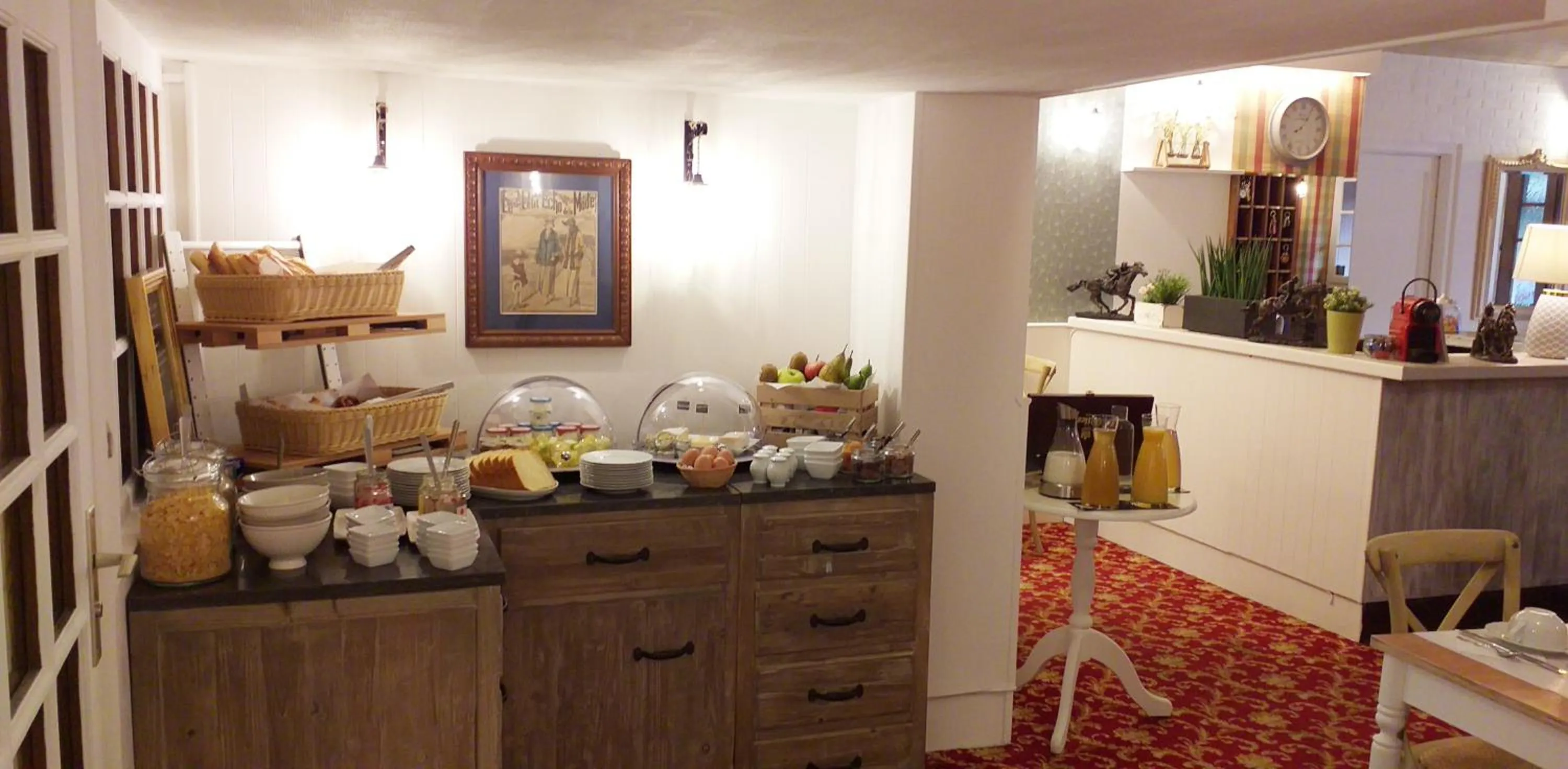 Buffet breakfast in Hôtel Le Chantilly Deauville