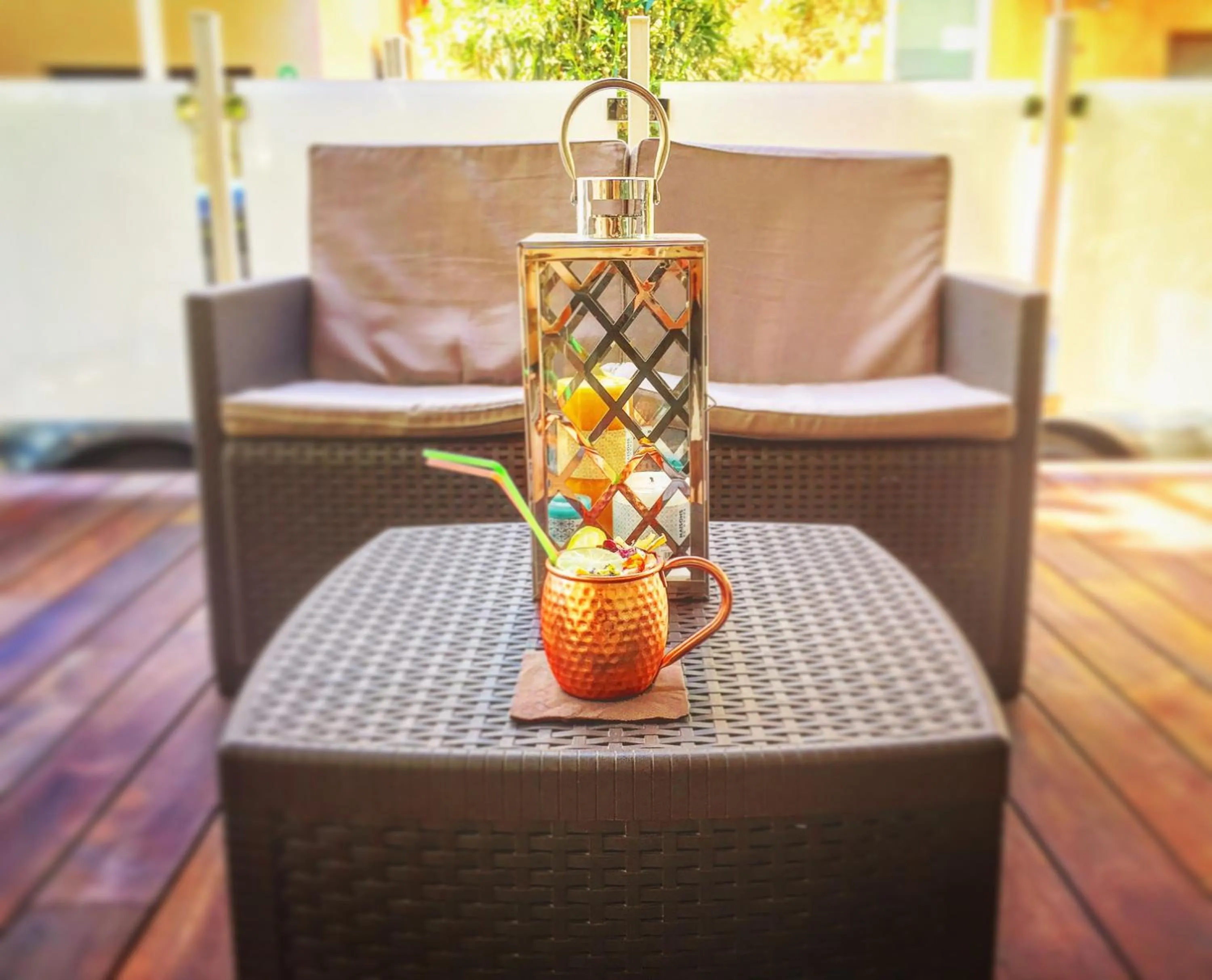 Communal lounge/ TV room in Hotel Ricci