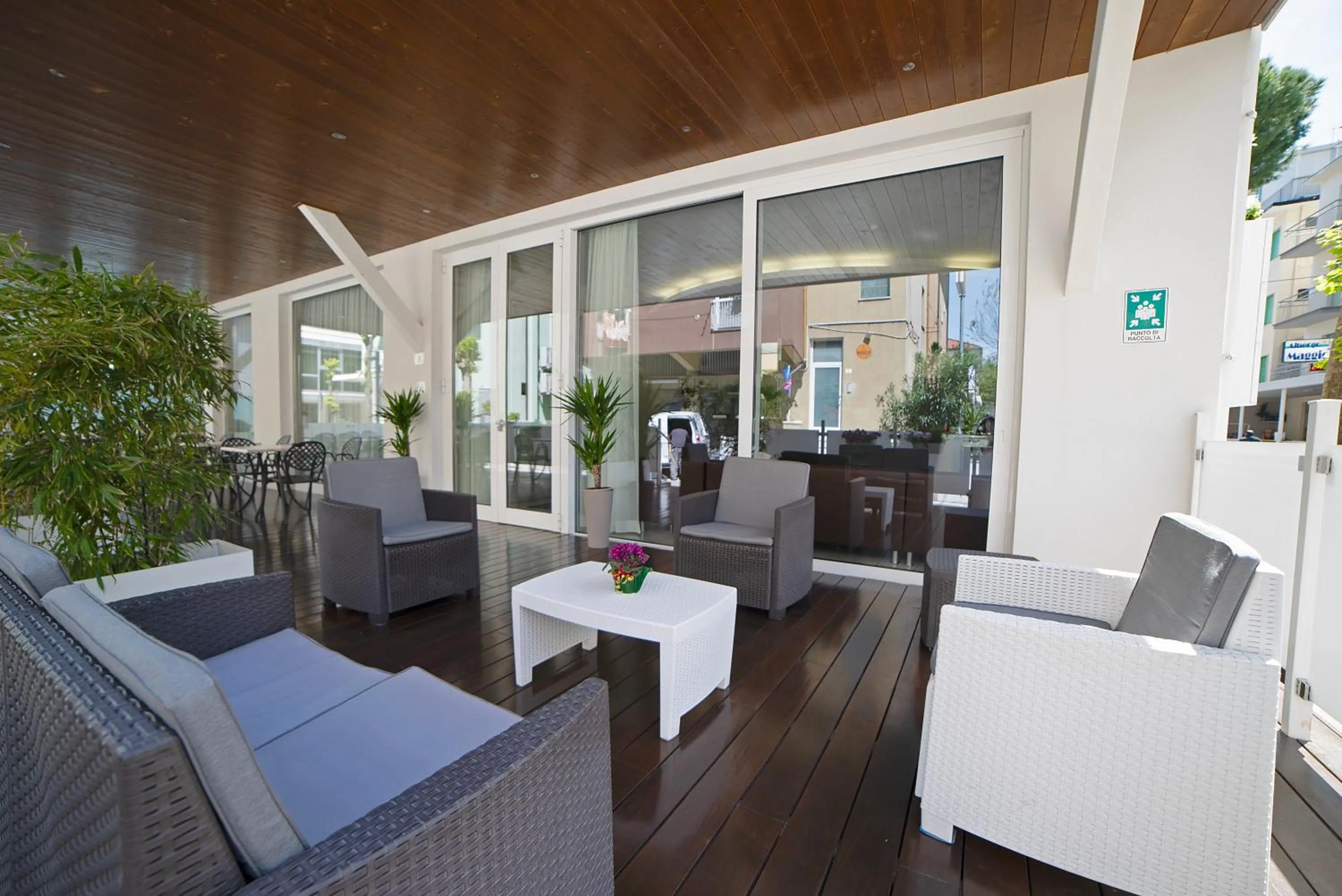 Balcony/Terrace in Hotel Ricci