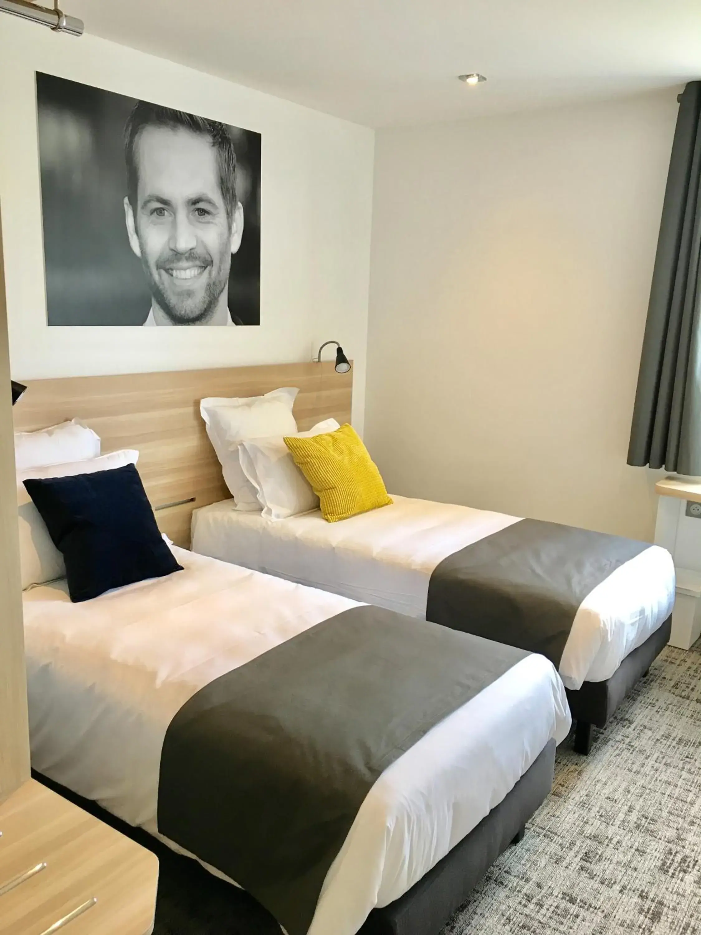 Twin Room - Non-Smoking in Brit Hotel Martigues Nord Twin Room - Non-Smoking in Brit Hotel Martigues Nord