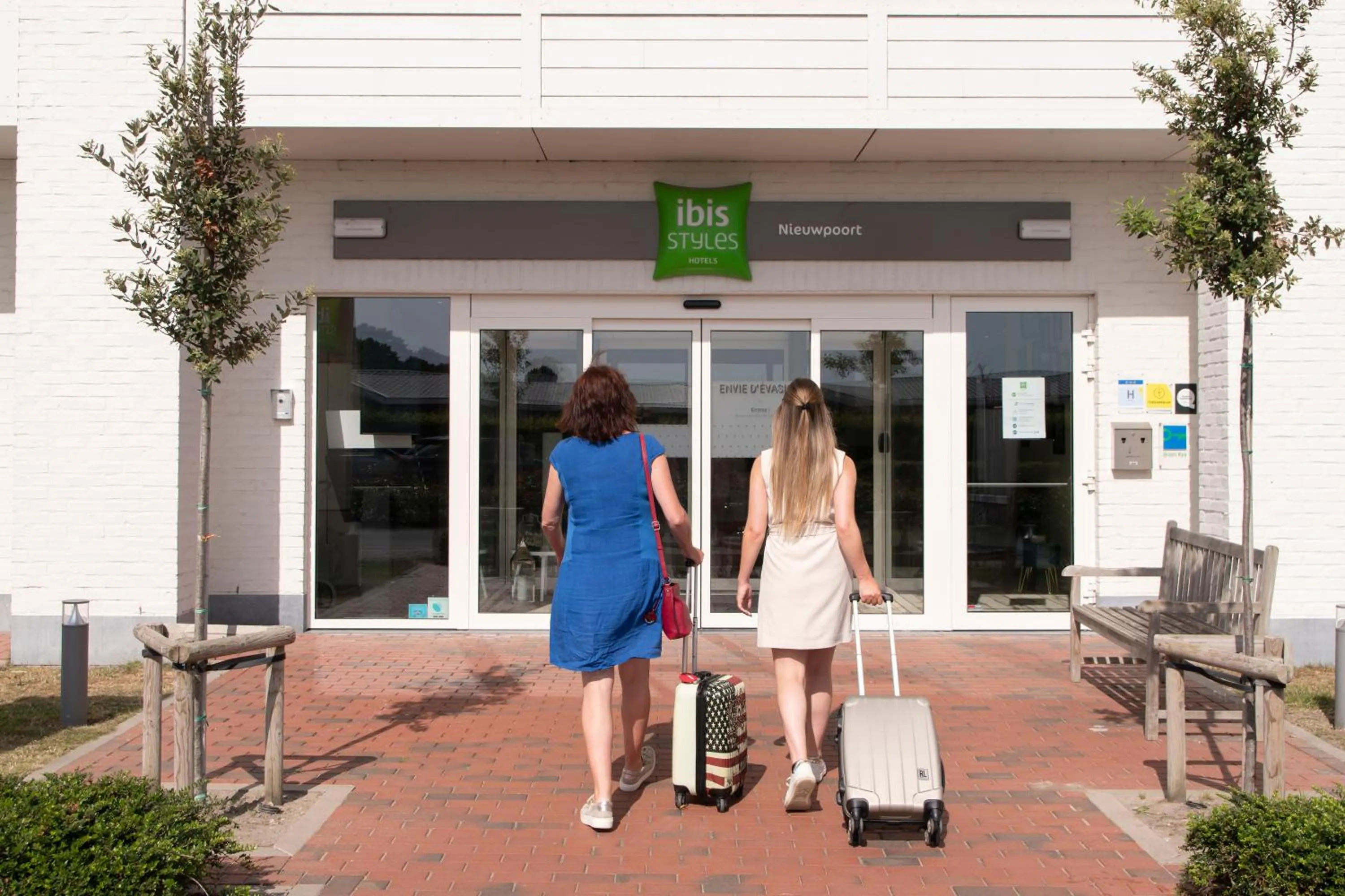 Property building in ibis Styles Nieuwpoort