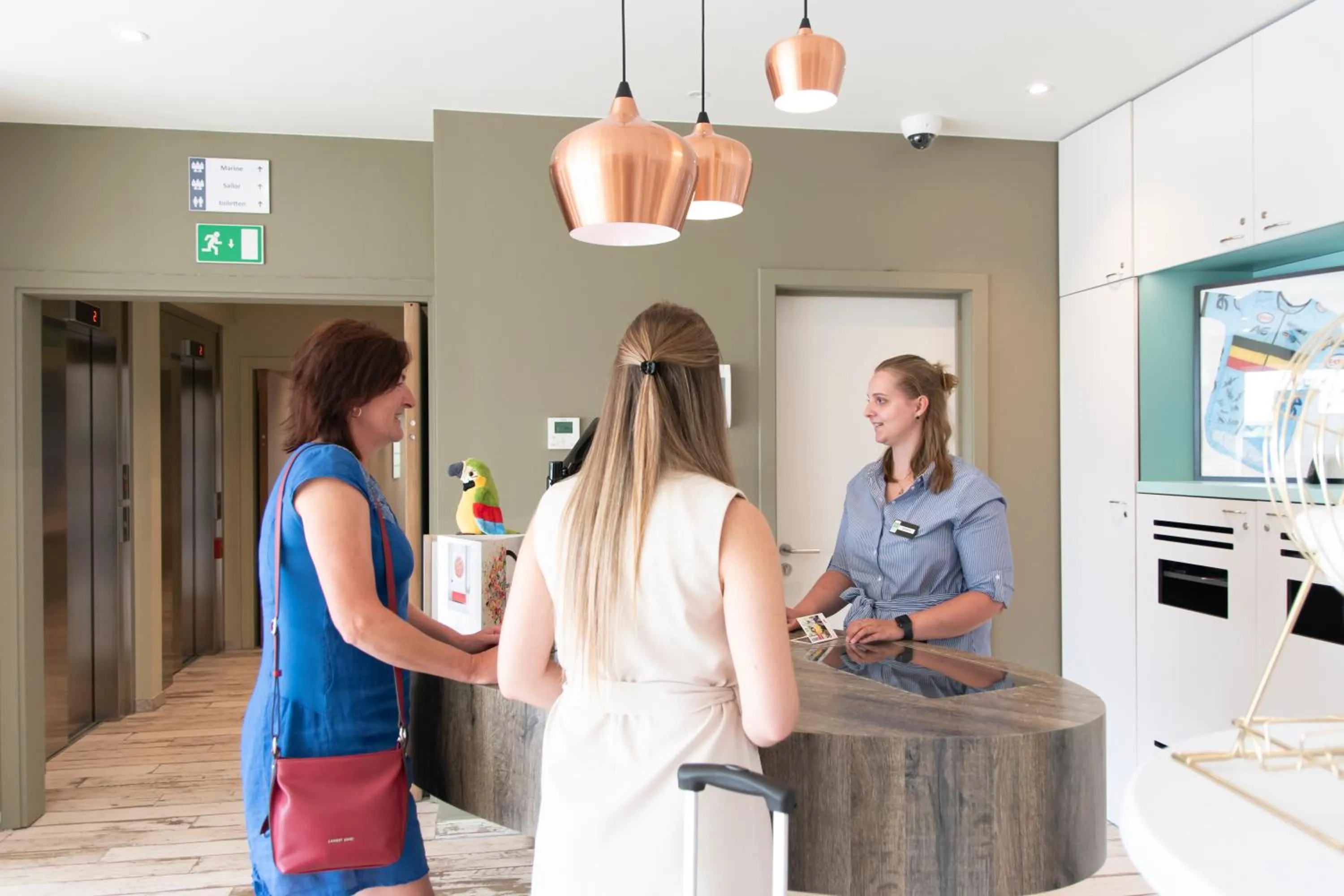 Lobby or reception in ibis Styles Nieuwpoort