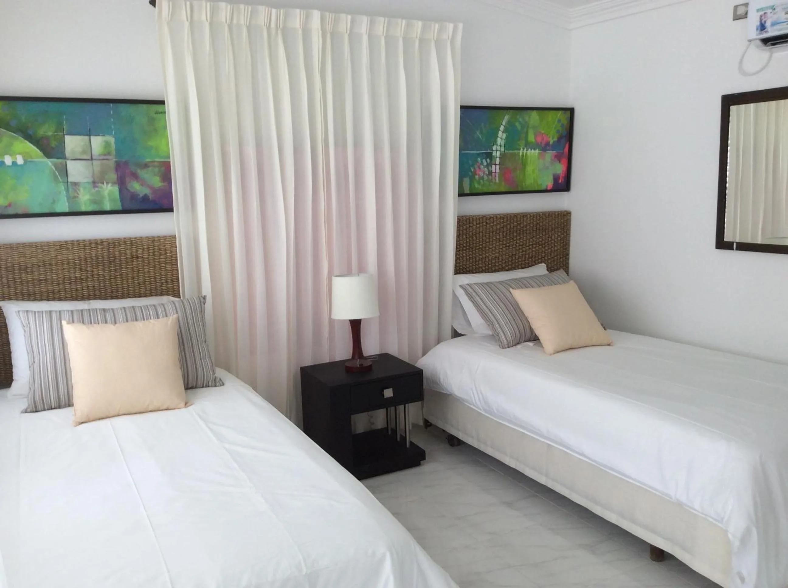 Bed in Red Ground Village