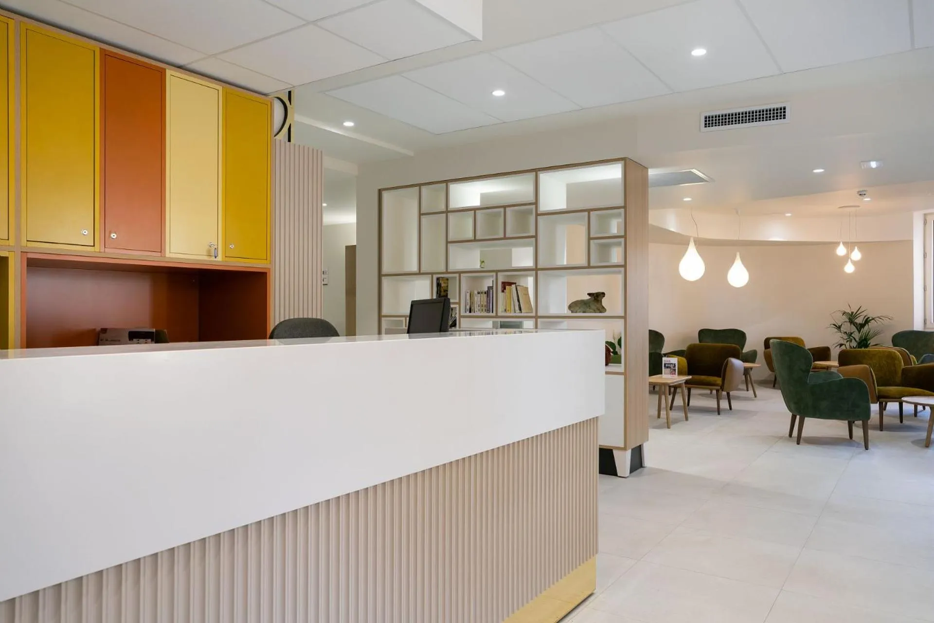 Lobby or reception in Hôtel Miléade Les Pléïades La Baule